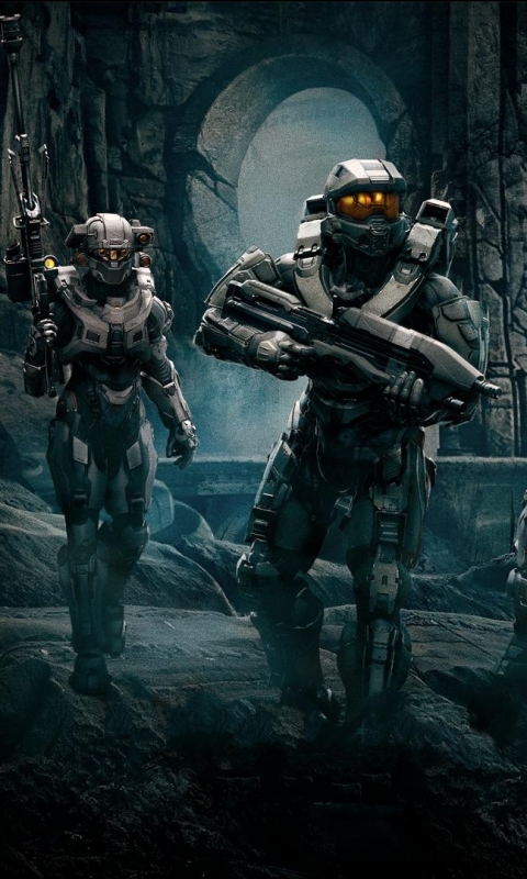 Handy-Wallpaper Heiligenschein, Computerspiele, Halo 5: Guardians kostenlos herunterladen.