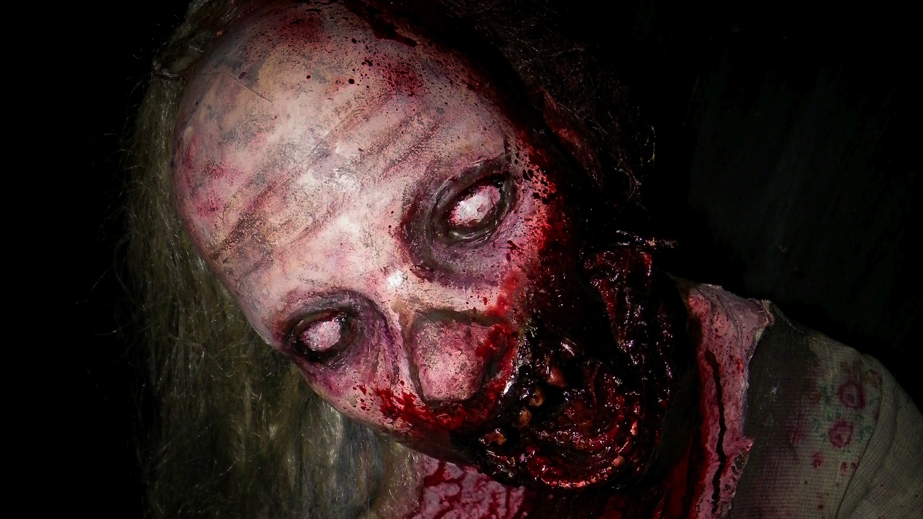 Download mobile wallpaper Dark, Zombie for free.