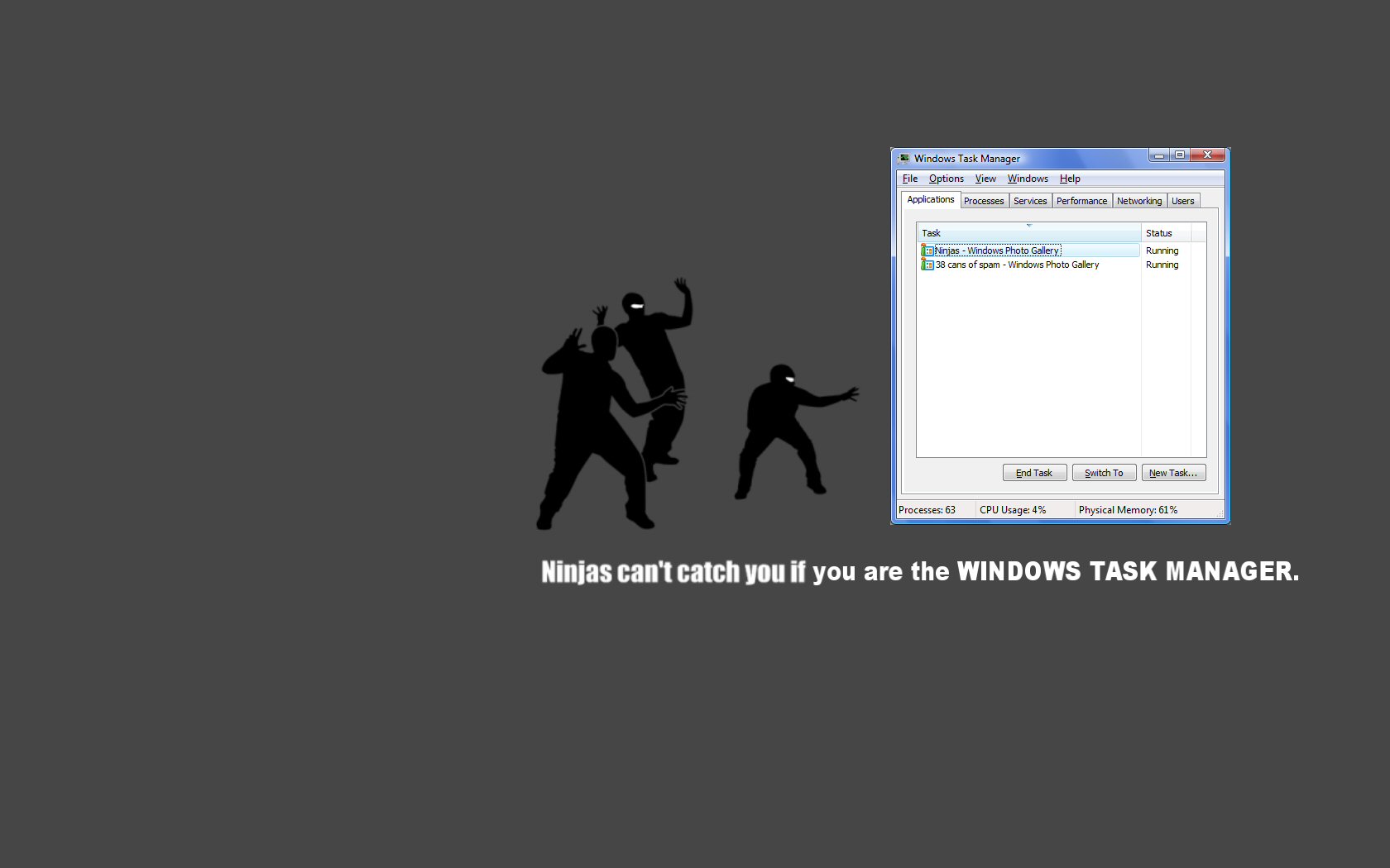 1080877 Bild herunterladen humor, ninja - Hintergrundbilder und Bildschirmschoner kostenlos
