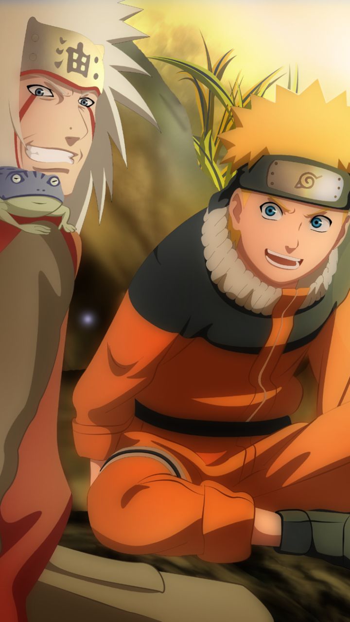 Handy-Wallpaper Naruto, Animes, Naruto Uzumaki, Jiraiya (Naruto) kostenlos herunterladen.