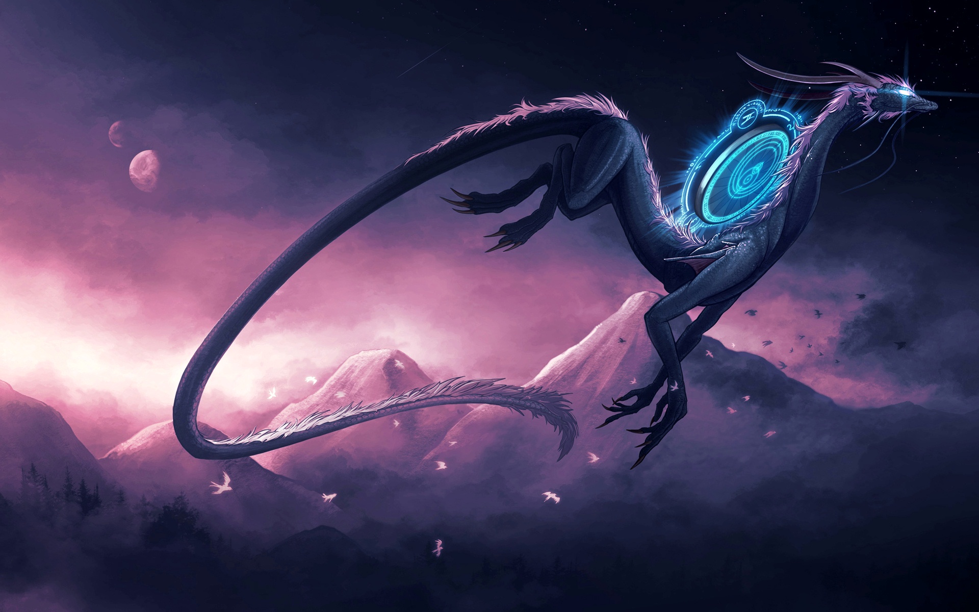 Free download wallpaper Fantasy, Dragon on your PC desktop