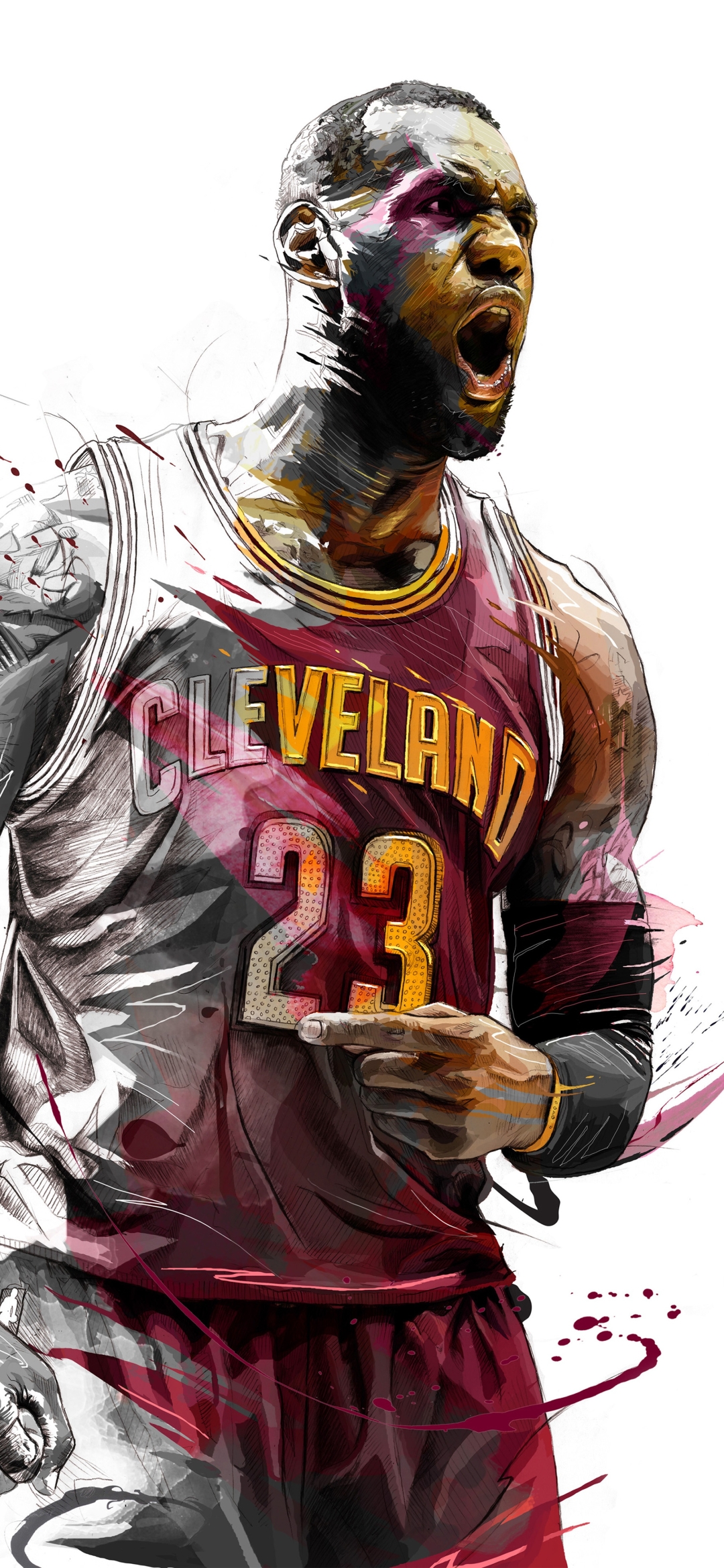 Download mobile wallpaper Sports, Basketball, Lebron James for free.