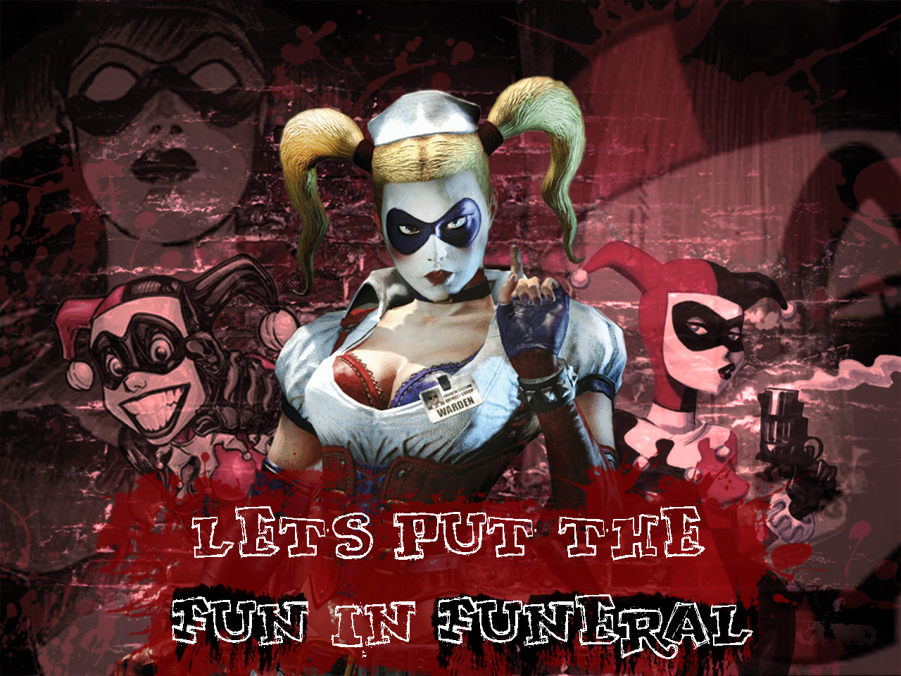 Handy-Wallpaper Comics, Harley Quinn kostenlos herunterladen.