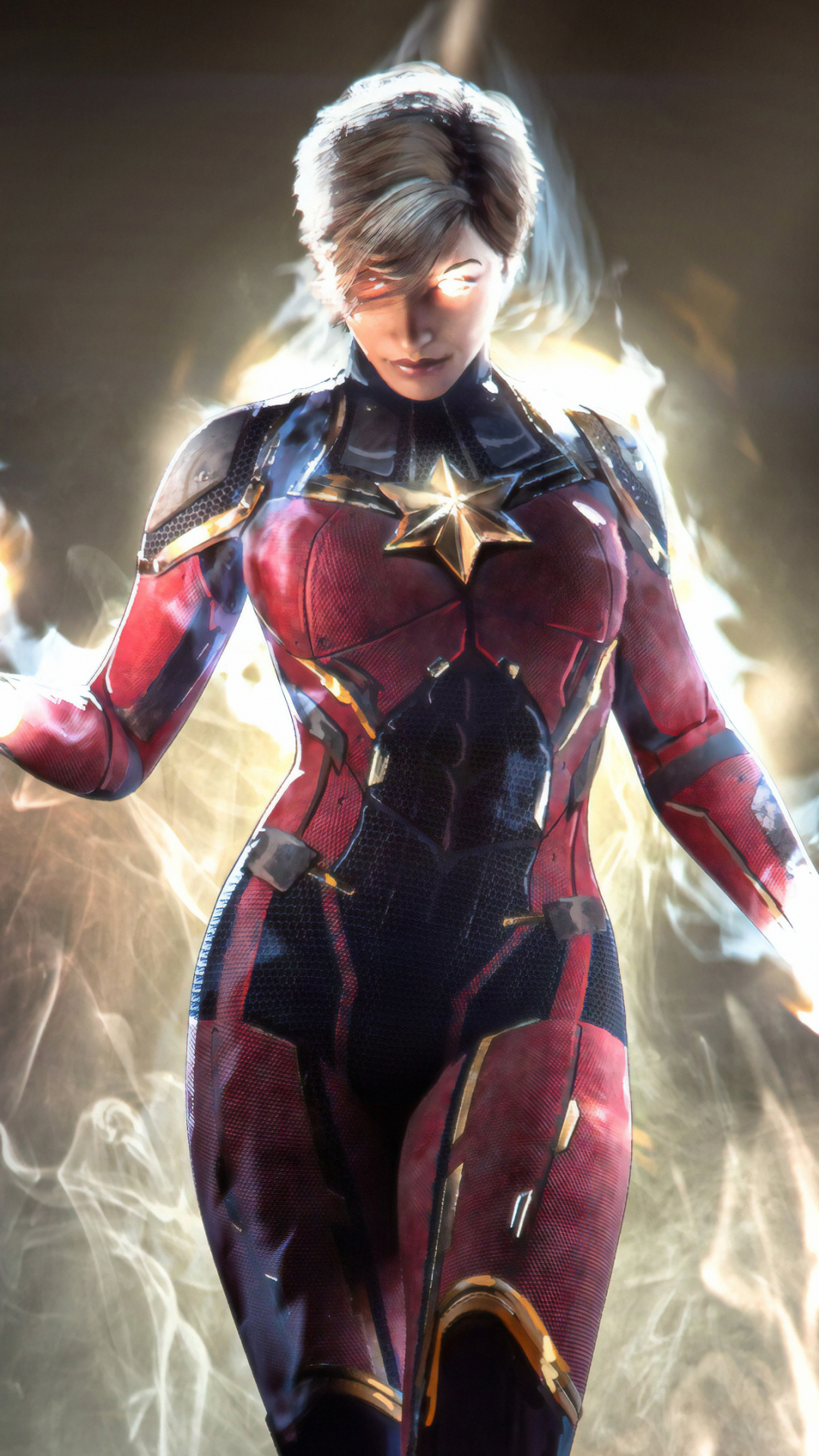 Handy-Wallpaper Comics, Captain Marvel kostenlos herunterladen.