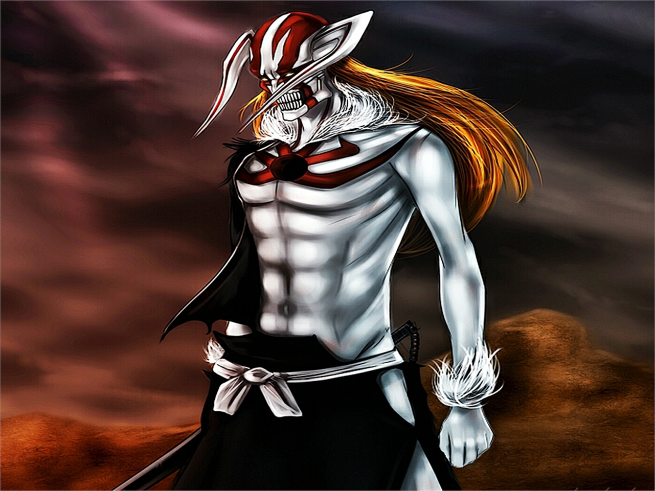 Handy-Wallpaper Bleach, Animes, Ichigo Kurosaki kostenlos herunterladen.