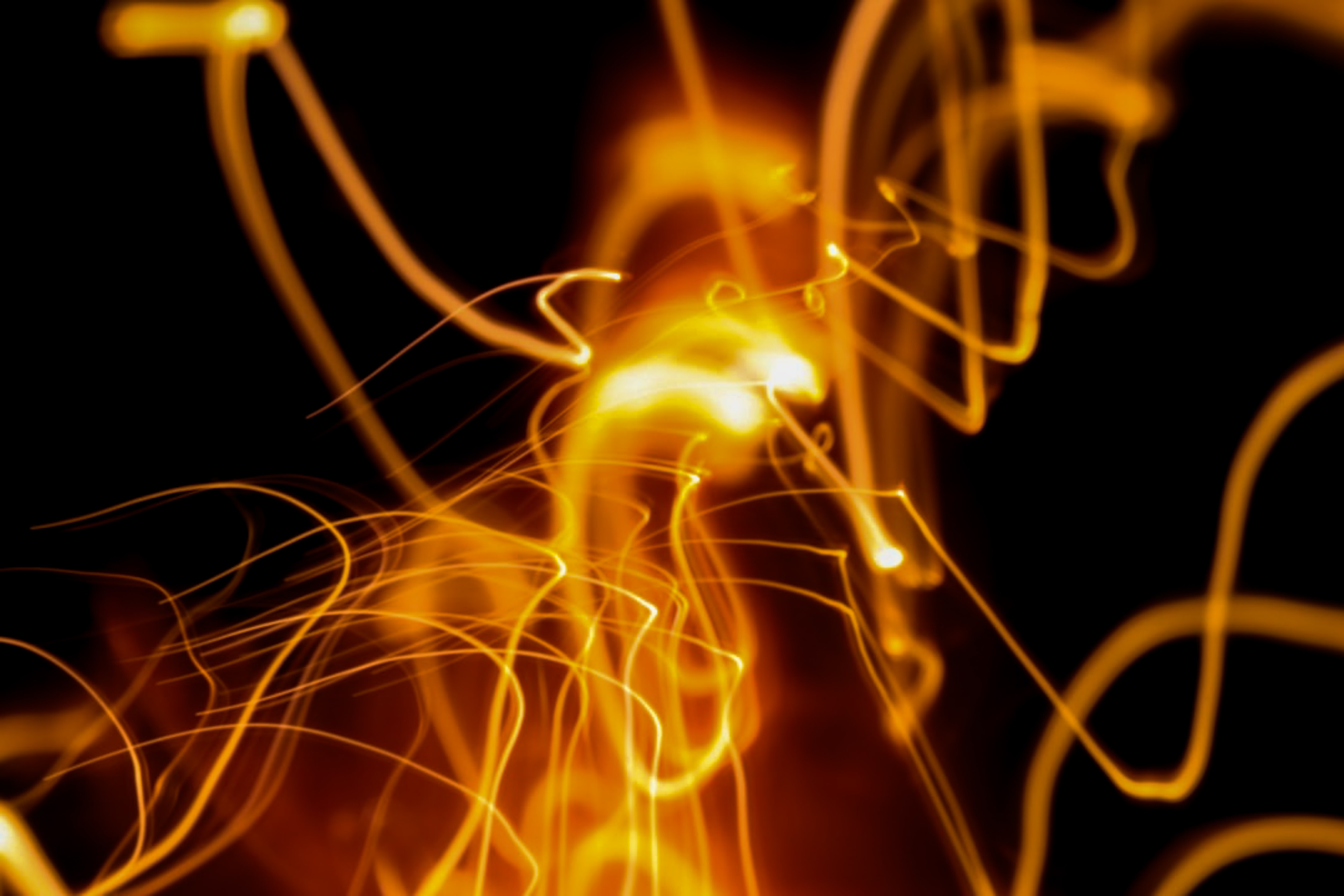 Download mobile wallpaper Freezelight, Glow, Abstract, Lines, Dark for free.