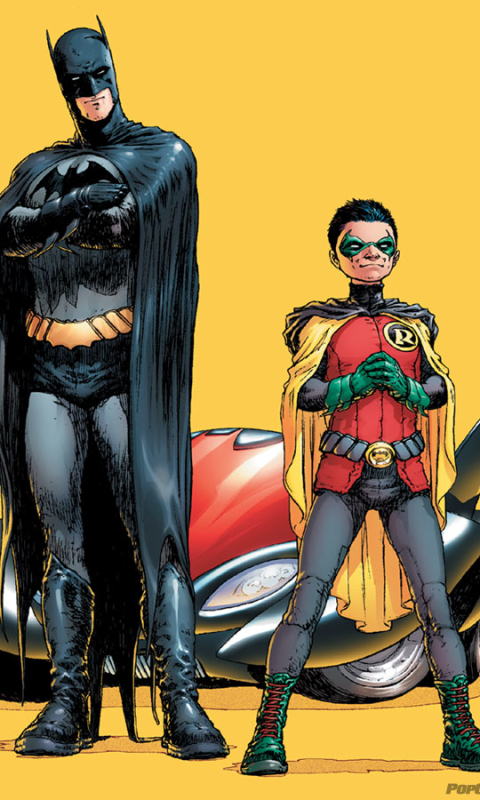 Téléchargez des papiers peints mobile Bande Dessinées, The Batman, Homme Chauve Souris, Robin (Dc Comics) gratuitement.