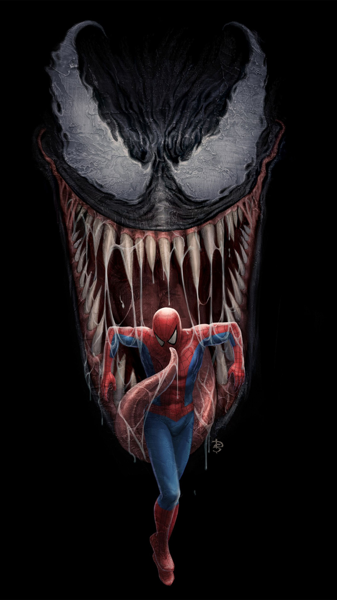 Descarga gratuita de fondo de pantalla para móvil de Veneno, Historietas, Spider Man.