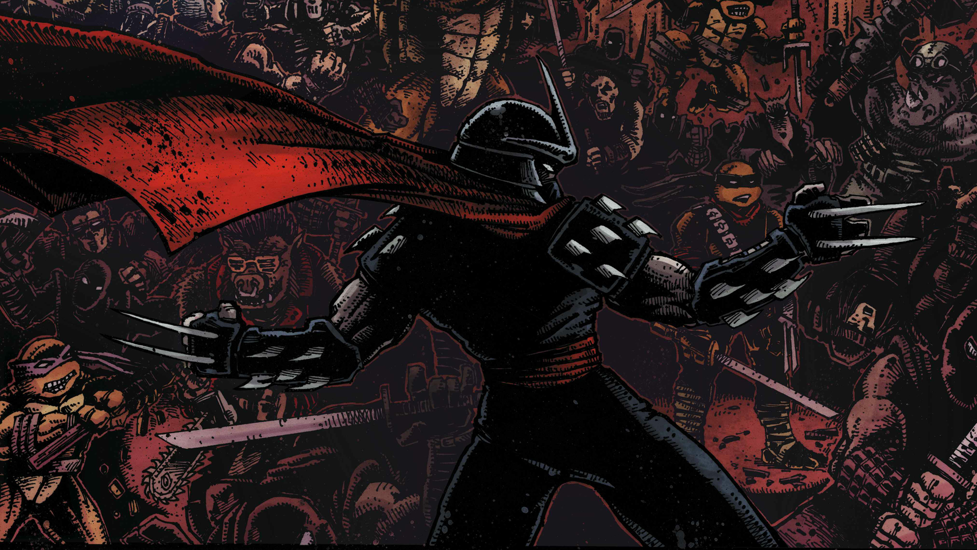 Baixar papel de parede para celular de História Em Quadrinhos, As Tartarugas Ninja: O Retorno, Triturador (Tmnt) gratuito.