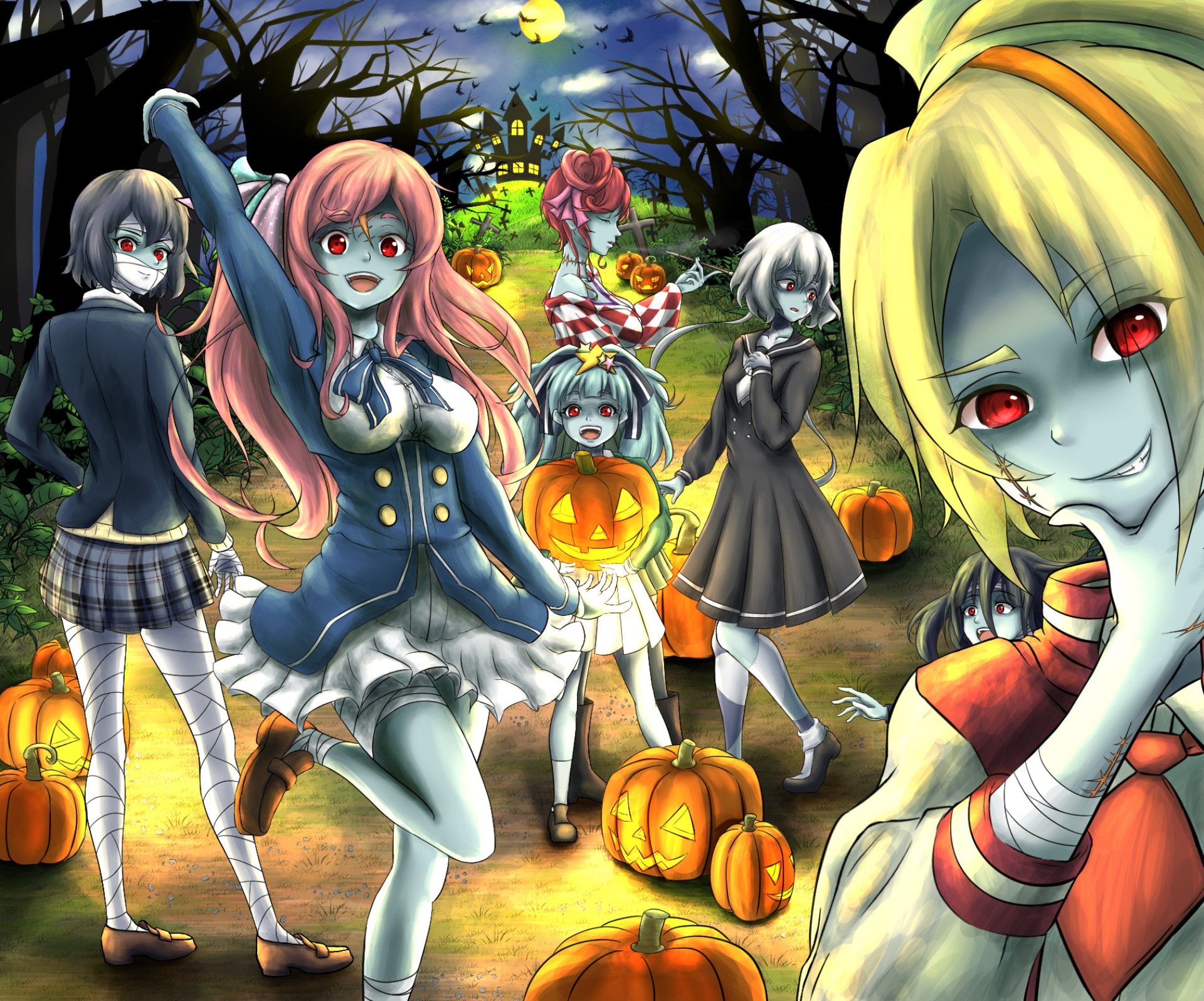 969271 Hintergrundbild herunterladen animes, zombieland saga - Bildschirmschoner und Bilder kostenlos