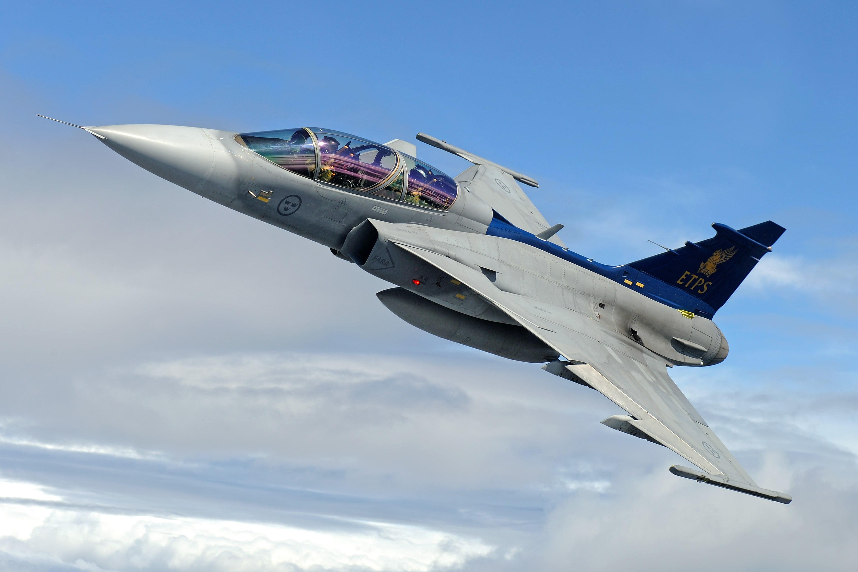 Laden Sie das Militär, Düsenjäger, Saab Jas 39 Gripen-Bild kostenlos auf Ihren PC-Desktop herunter