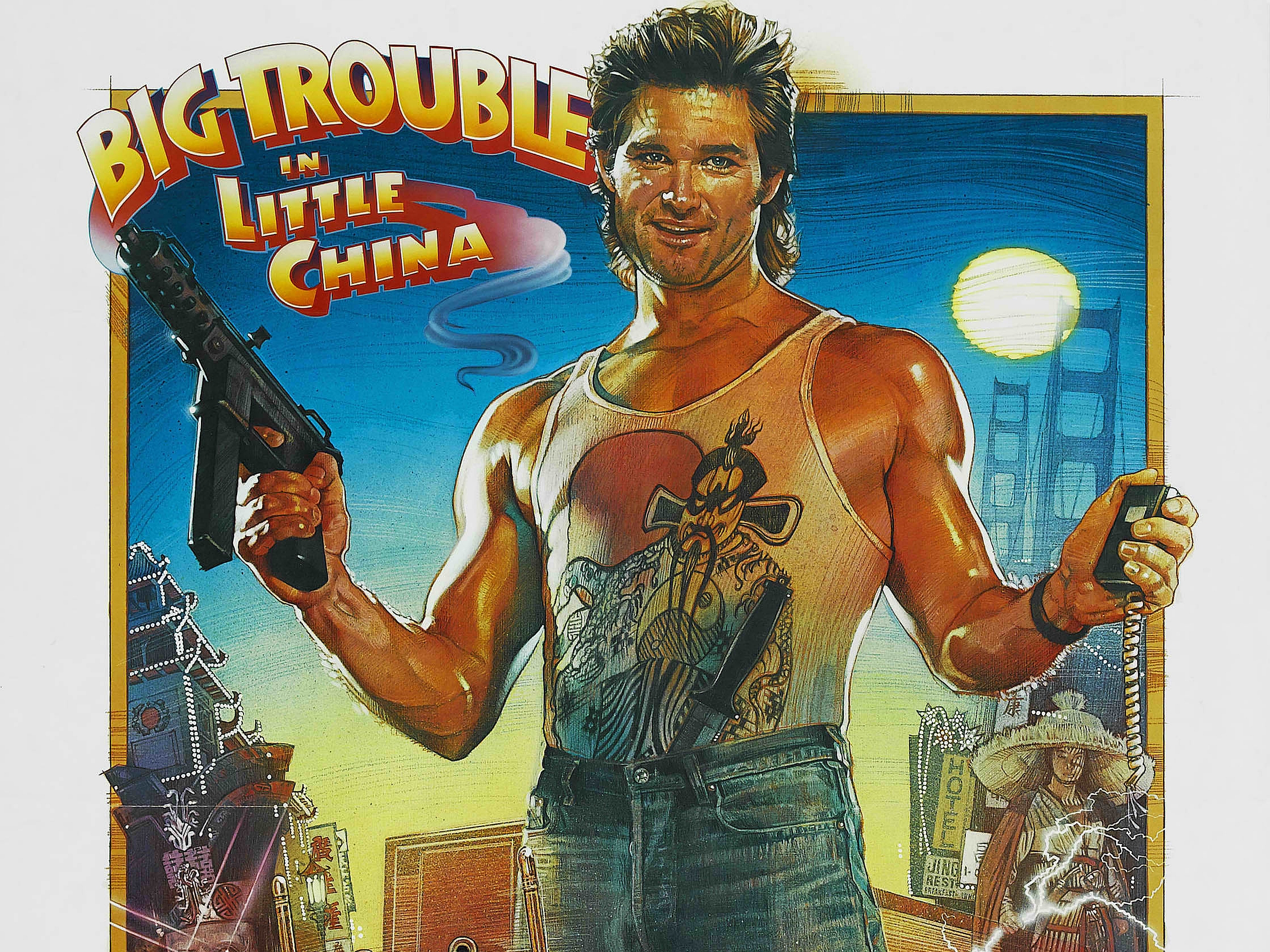 movie, big trouble in little china, kurt russell