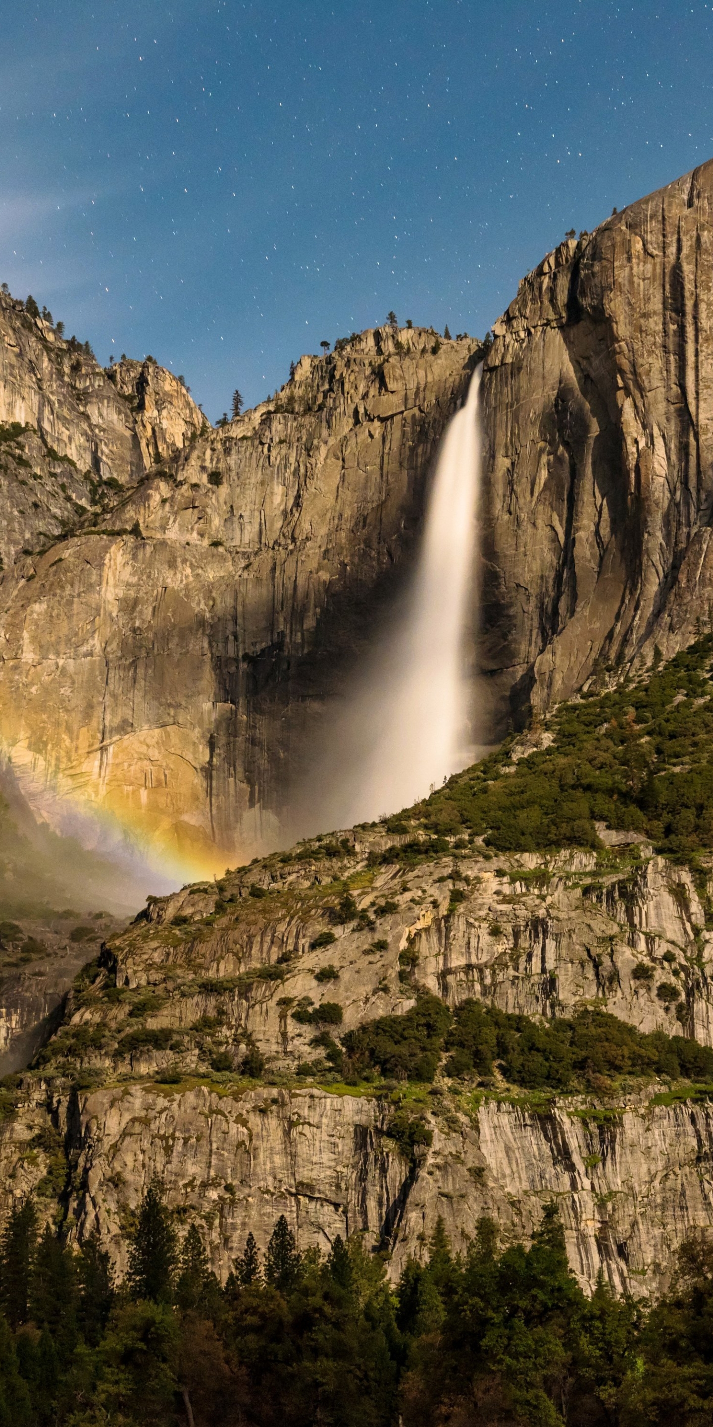 無料モバイル壁紙滝, 地球, ヨセミテ国立公園をダウンロードします。