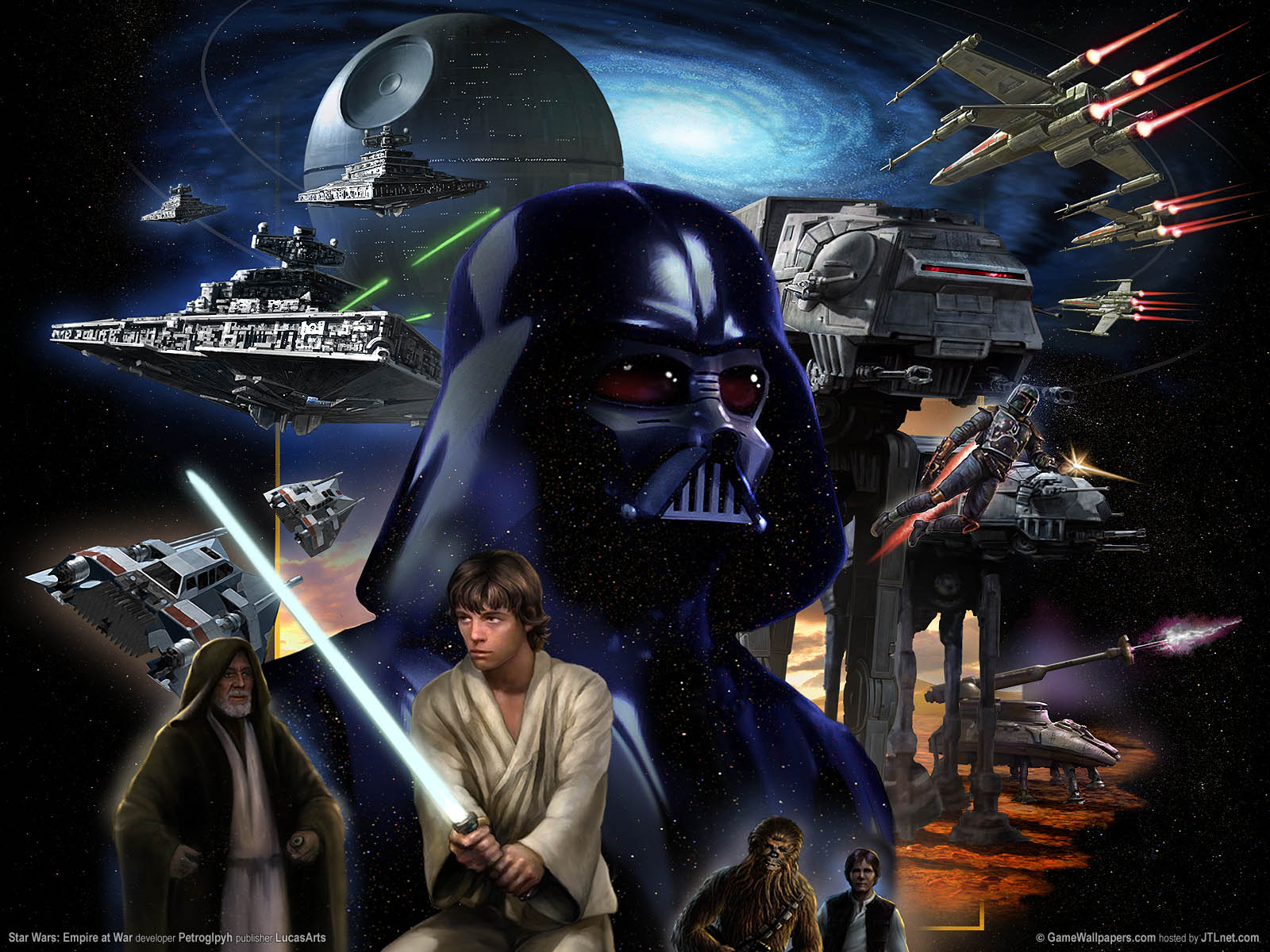 Meilleurs fonds d'écran Star Wars: Empire At War pour l'écran du téléphone