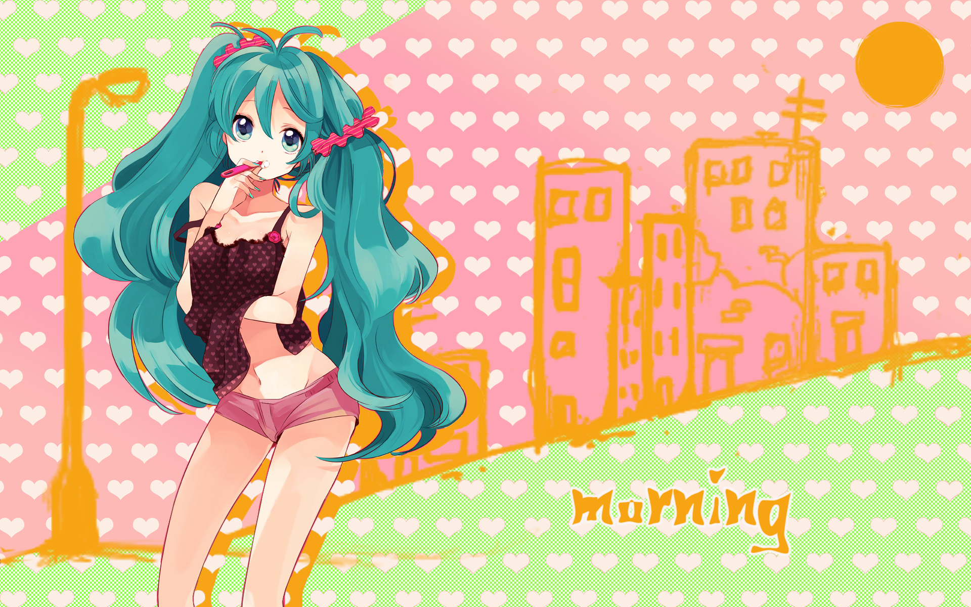 Handy-Wallpaper Vocaloid, Hatsune Miku, Animes kostenlos herunterladen.