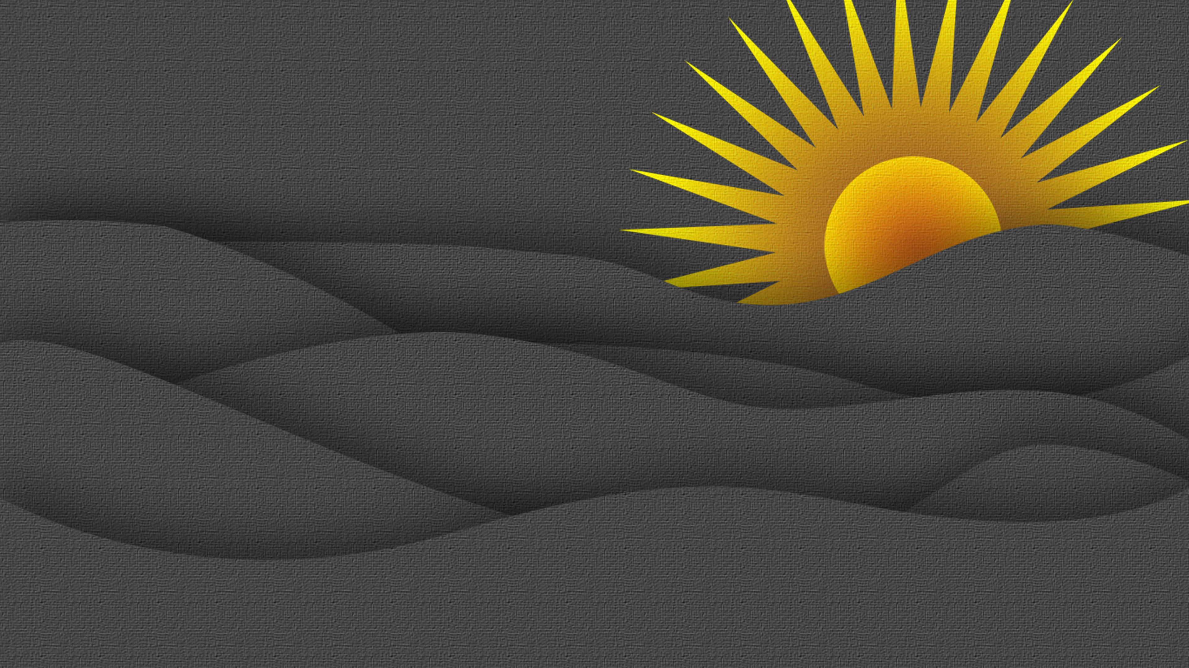 Download mobile wallpaper Sun, Texture, Minimalism, Artistic, Wave, Minimalist for free.
