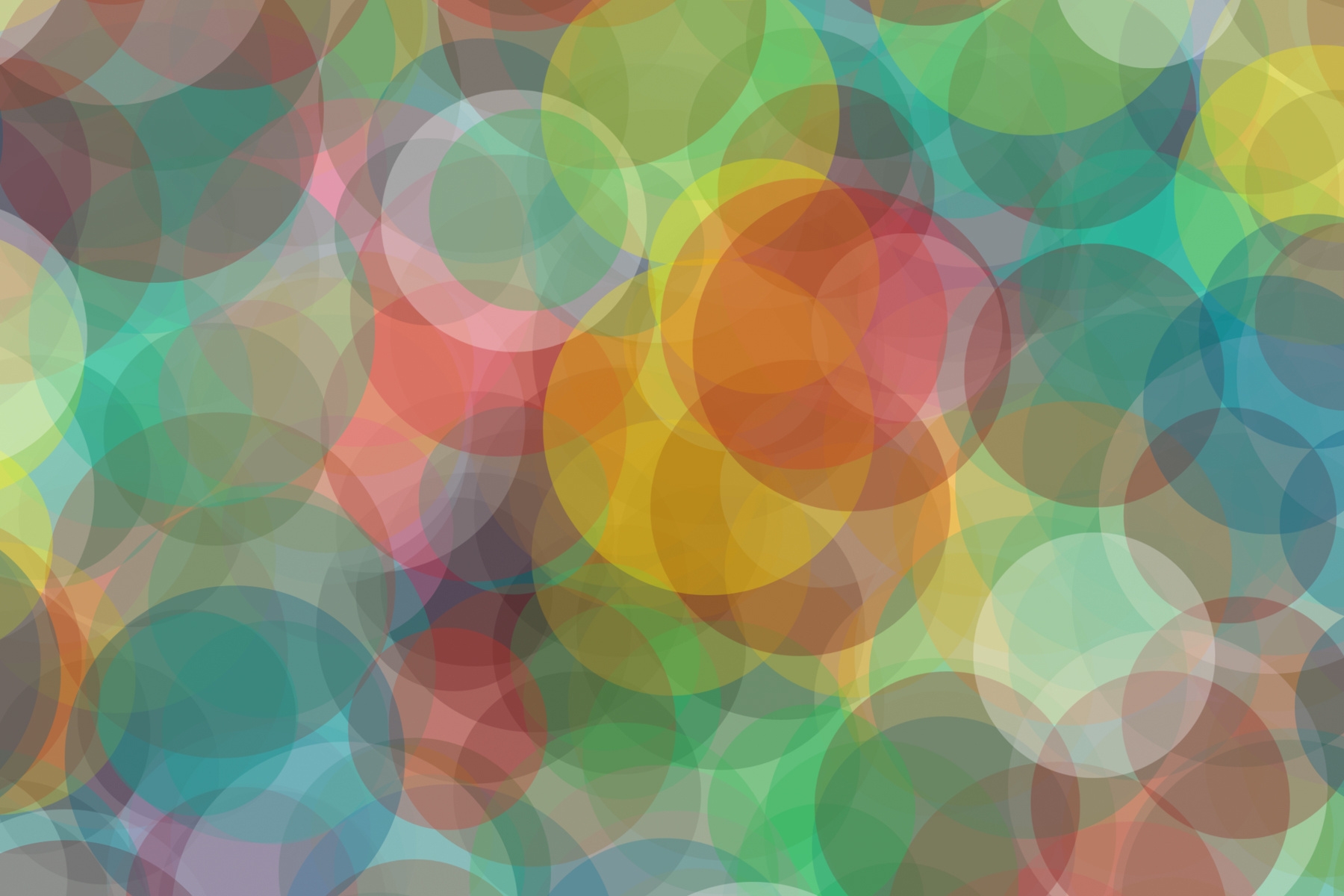 Download mobile wallpaper Glare, Circles, Motley, Faded, Multicolored, Abstract for free.