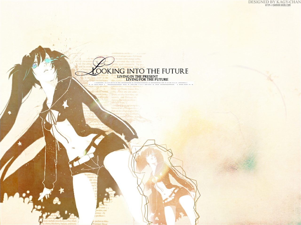 Free download wallpaper Anime, Black Rock Shooter on your PC desktop