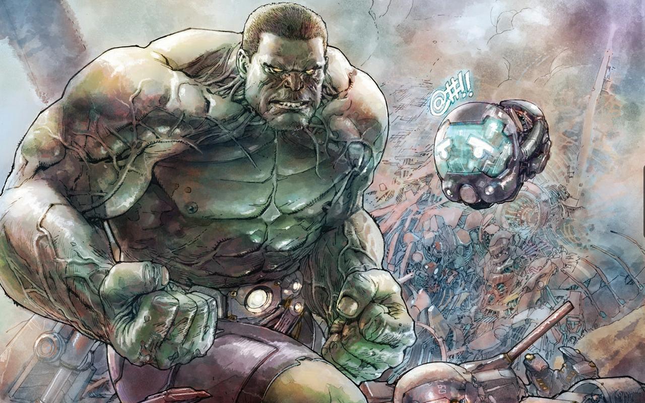 Laden Sie Unzerstörbarer Hulk HD-Desktop-Hintergründe herunter