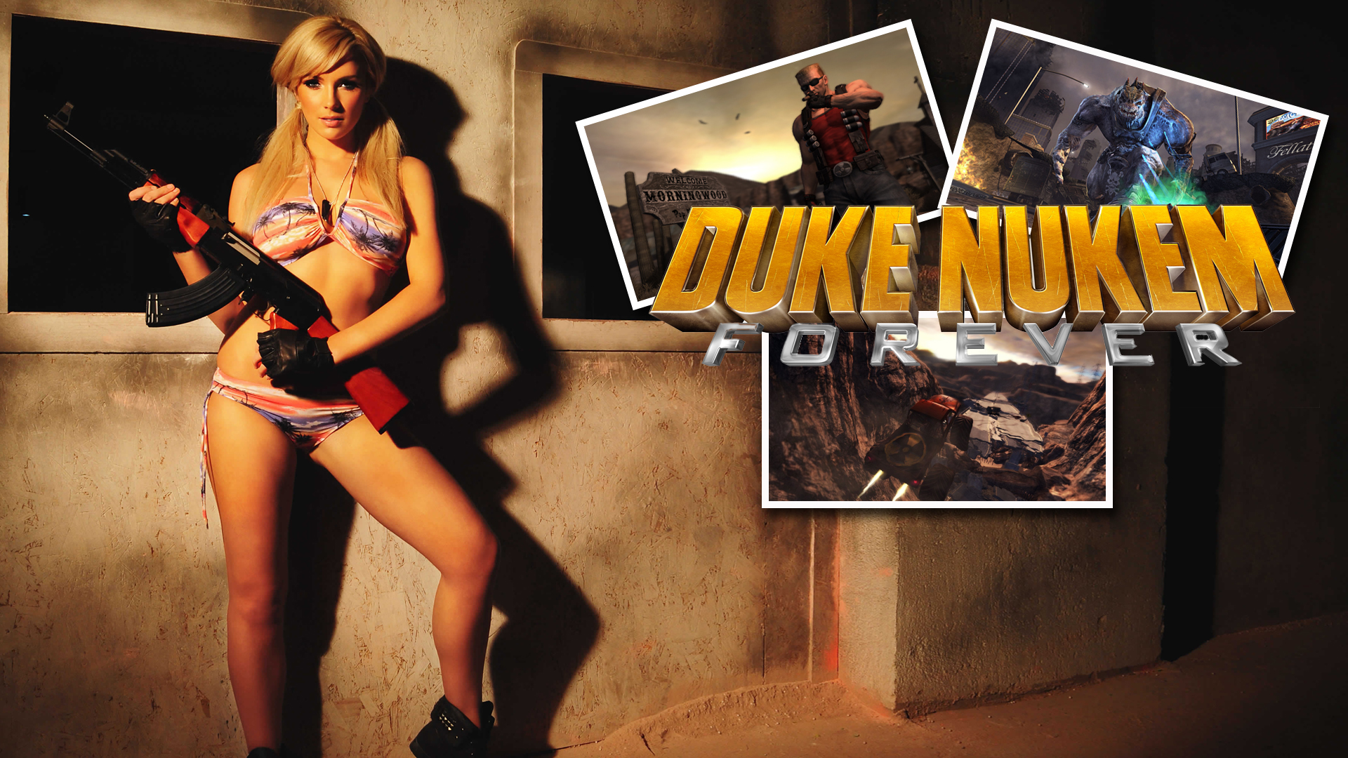 Популярні заставки і фони Duke Nukem Forever на комп'ютер