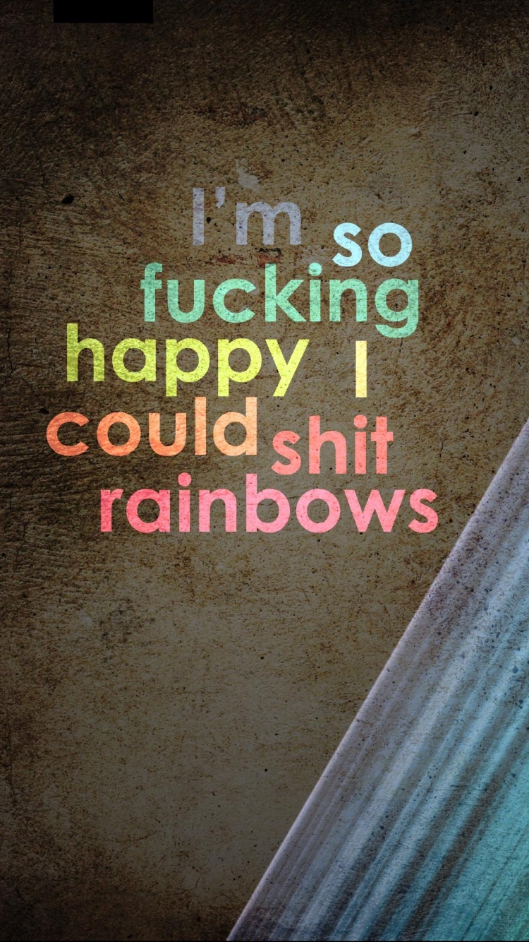 Download mobile wallpaper Rainbow, Colorful, Other, Humor for free.