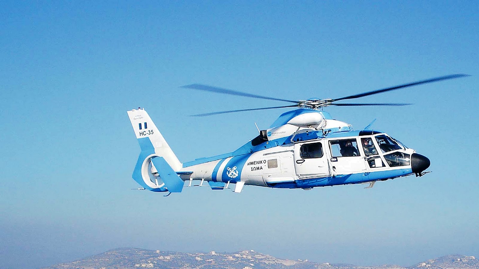 PCデスクトップにヘリコプター, 航空機, 乗り物, ユーロコプター As365 ドーフィン画像を無料でダウンロード