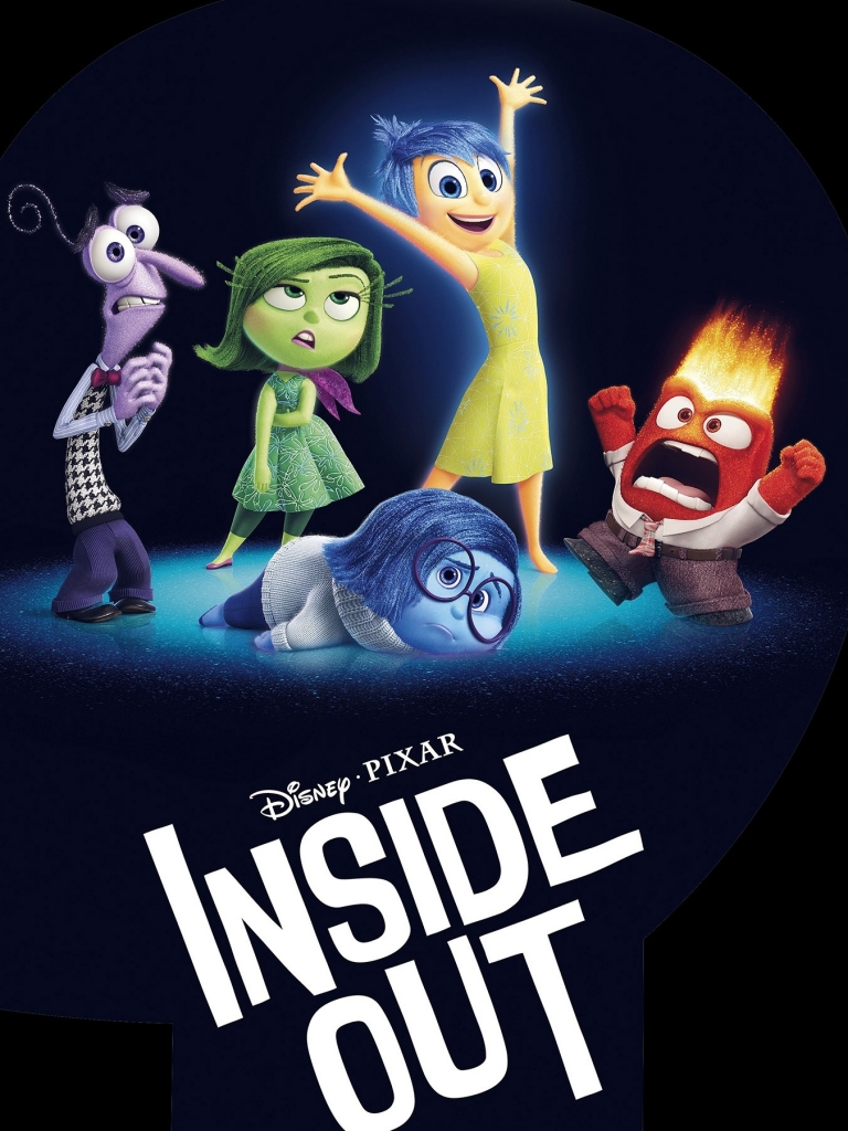 Download mobile wallpaper Movie, Sadness (Inside Out), Anger (Inside Out), Disgust (Inside Out), Fear (Inside Out), Joy (Inside Out), Inside Out for free.