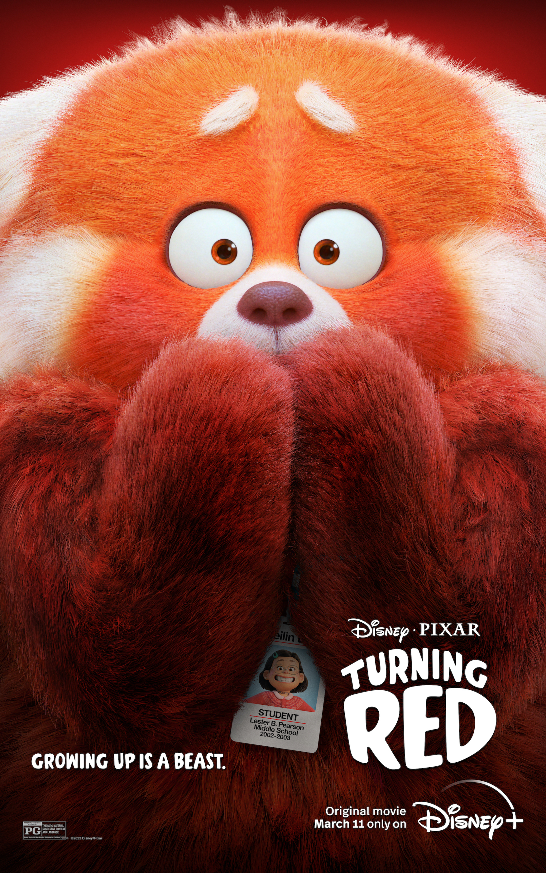 Download mobile wallpaper Movie, Turning Red for free.