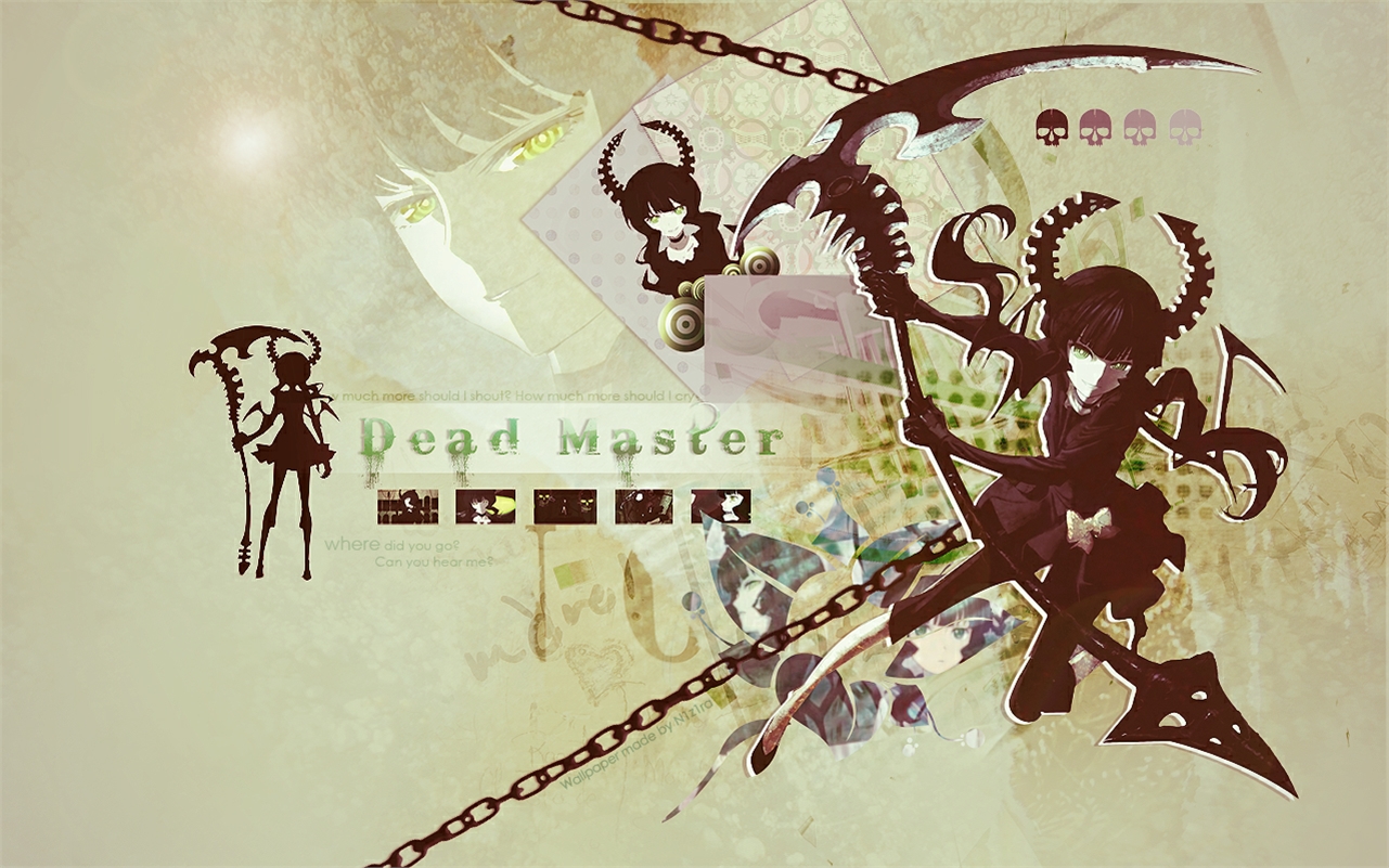 Handy-Wallpaper Animes, Burakku Rokku Shuta, Dead Master (Black Rock Shooter) kostenlos herunterladen.