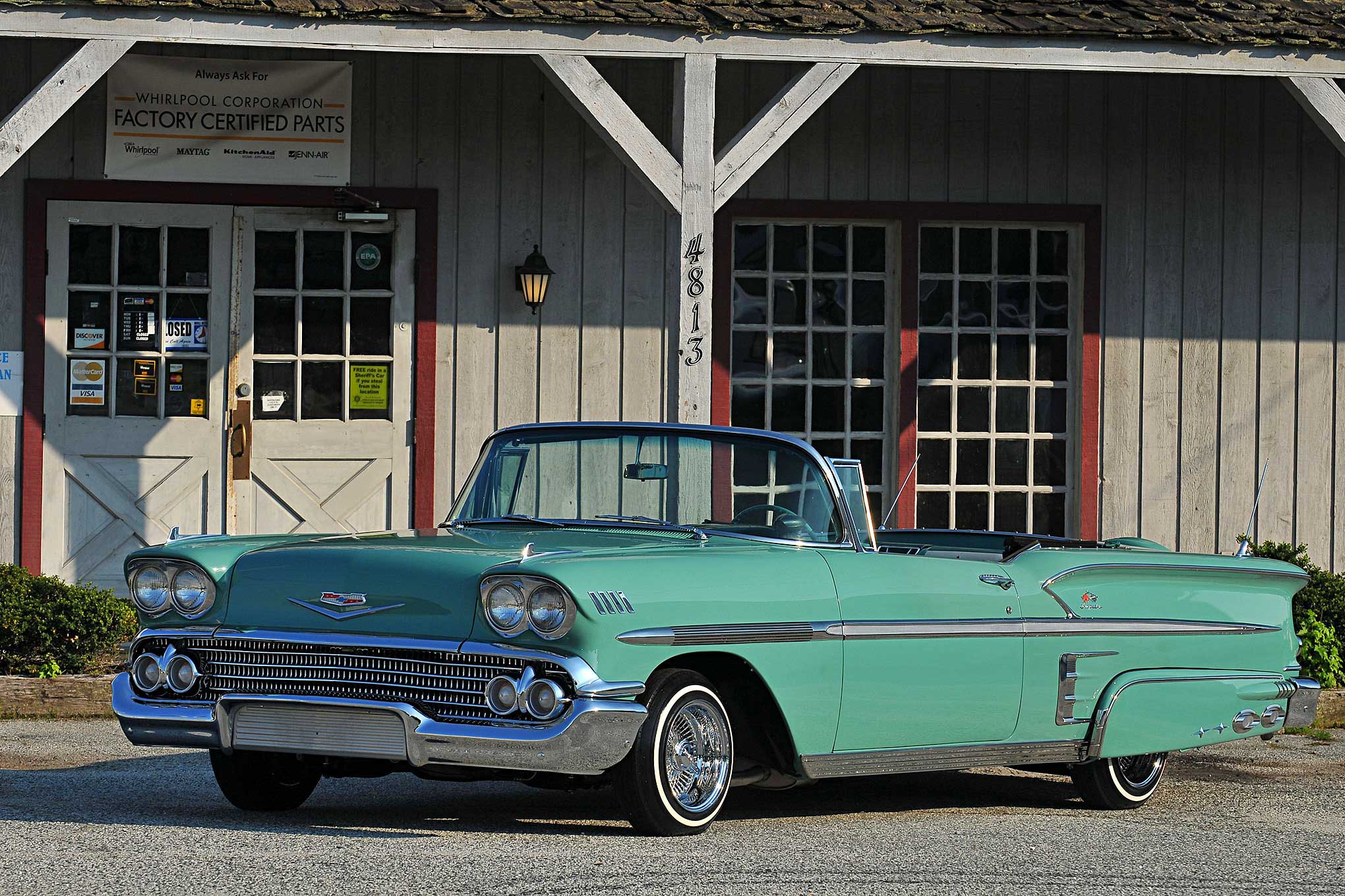 Free download wallpaper Chevrolet, Lowrider, Vehicles, Chevrolet Impala Convertible on your PC desktop
