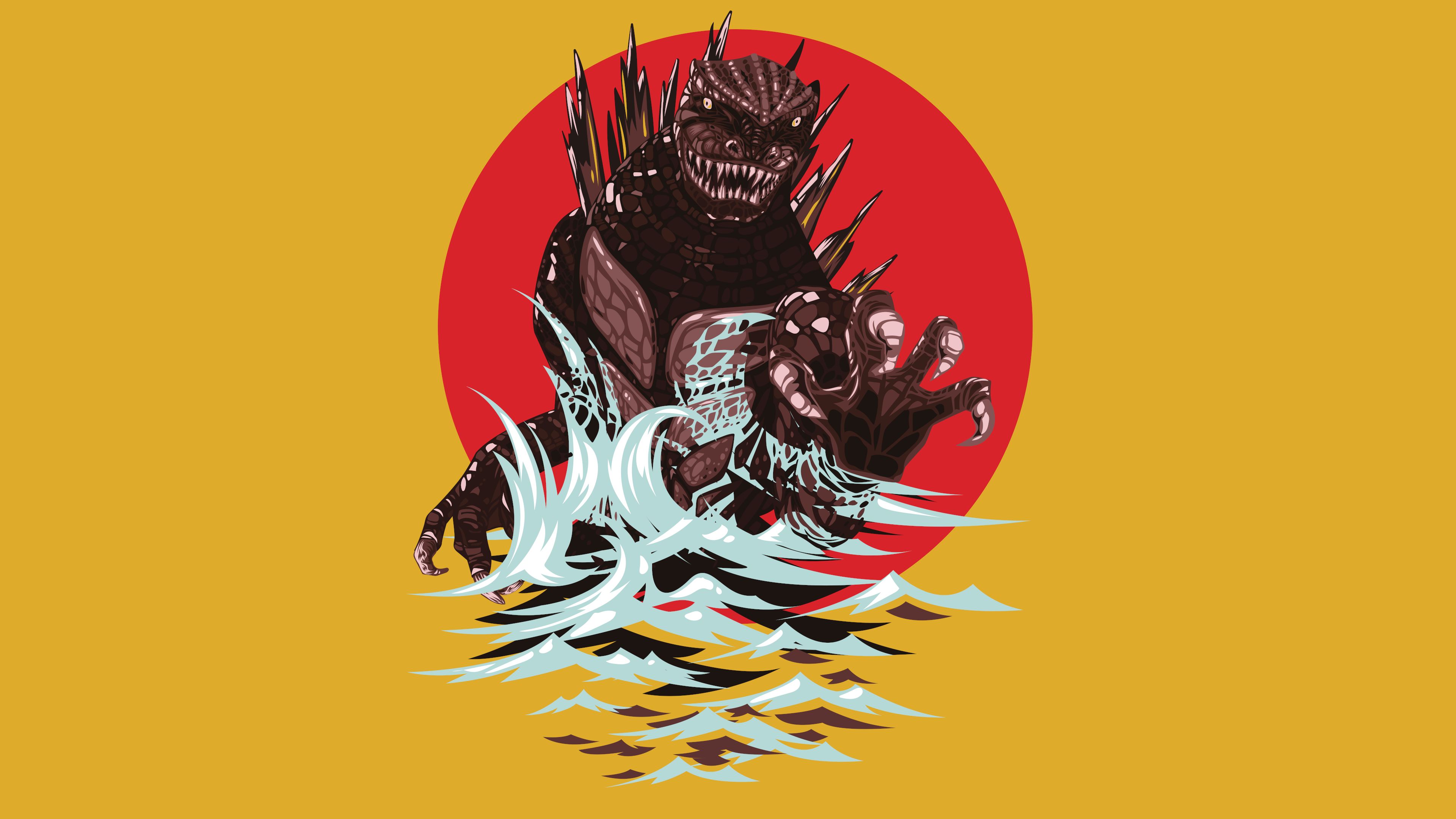 Download mobile wallpaper Vector, Movie, Godzilla for free.
