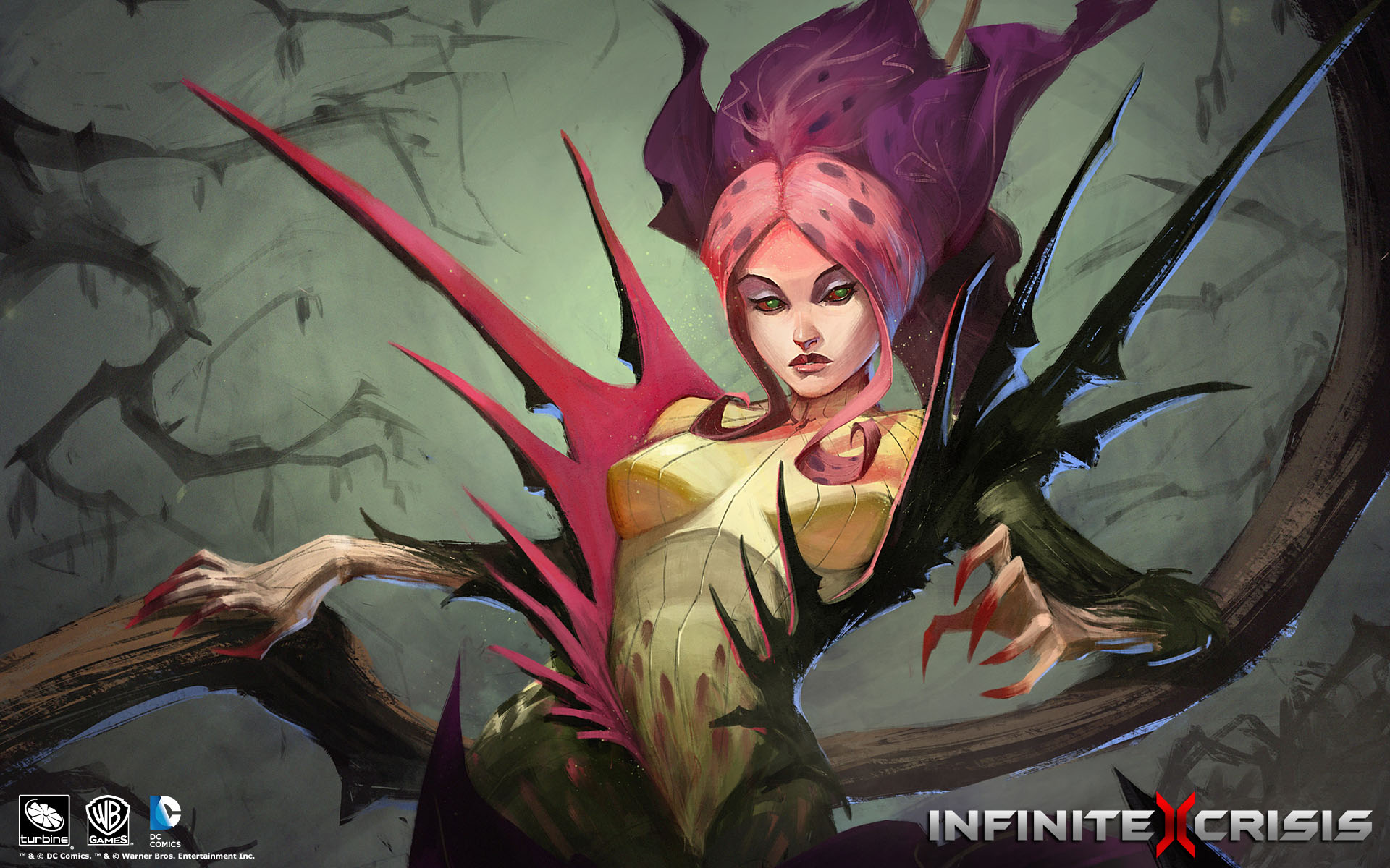Download mobile wallpaper Video Game, Infinite Crisis, Atomic Poison Ivy for free.