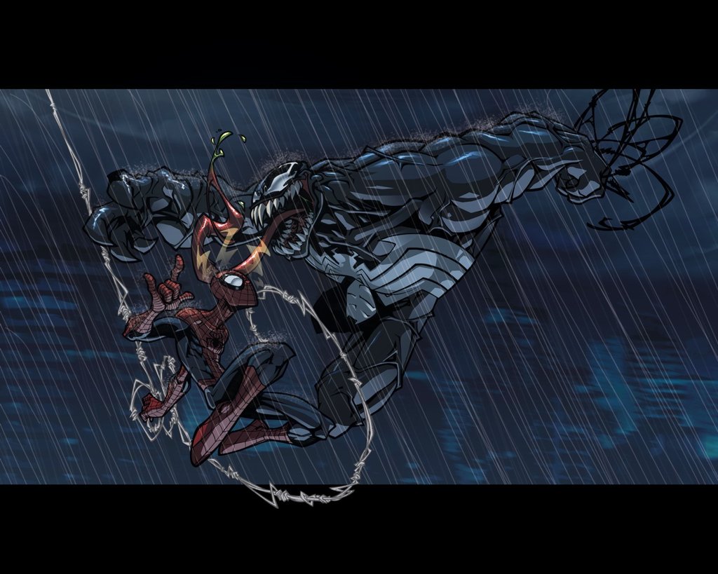spider man, comics, venom