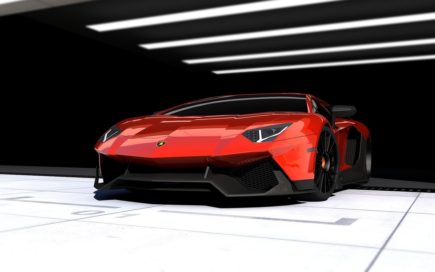 Free download wallpaper Lamborghini Aventador, Vehicles on your PC desktop