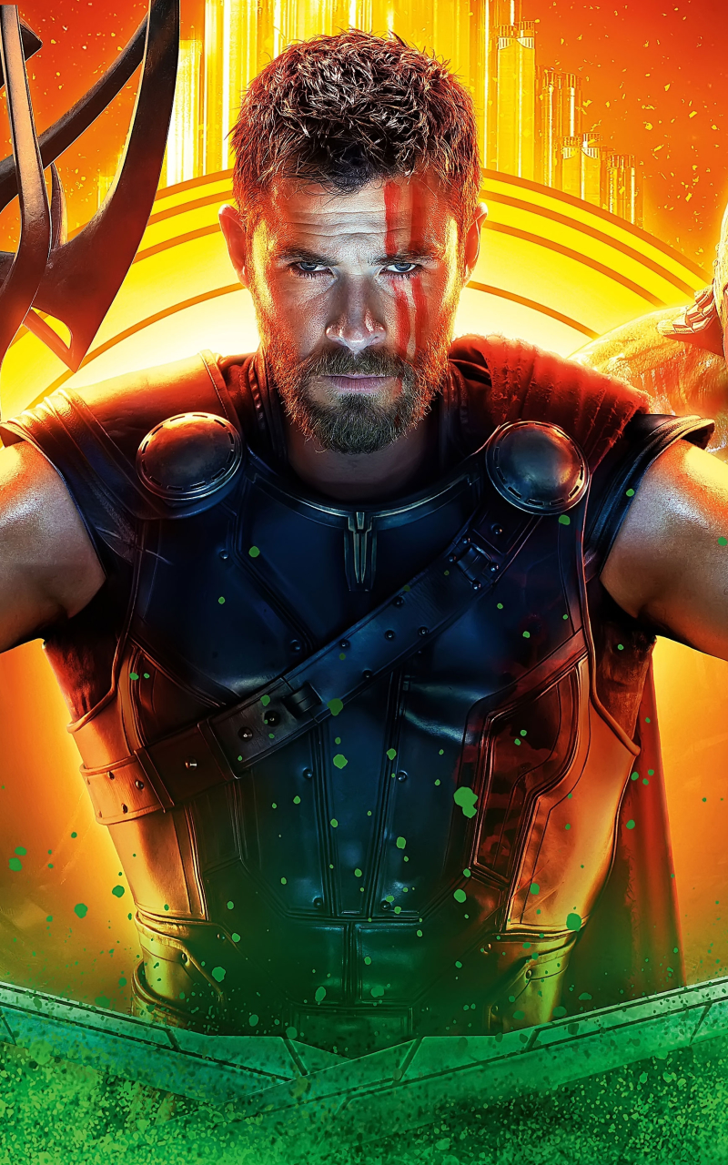 Téléchargez des papiers peints mobile Film, Thor, Chris Hemsworth, Thor: Ragnarok gratuitement.