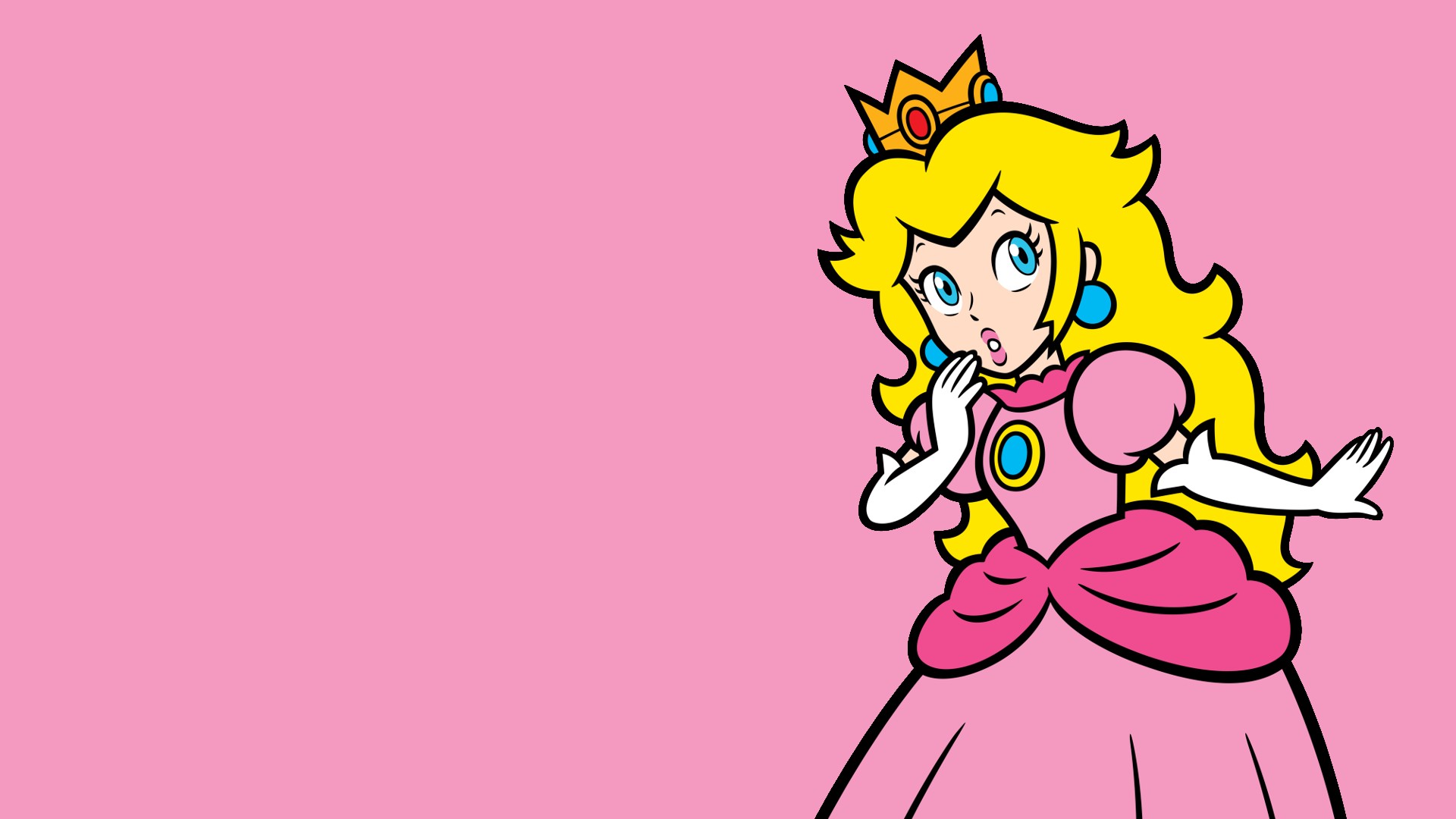 Download mobile wallpaper Mario, Video Game, Super Mario, Princess Peach for free.