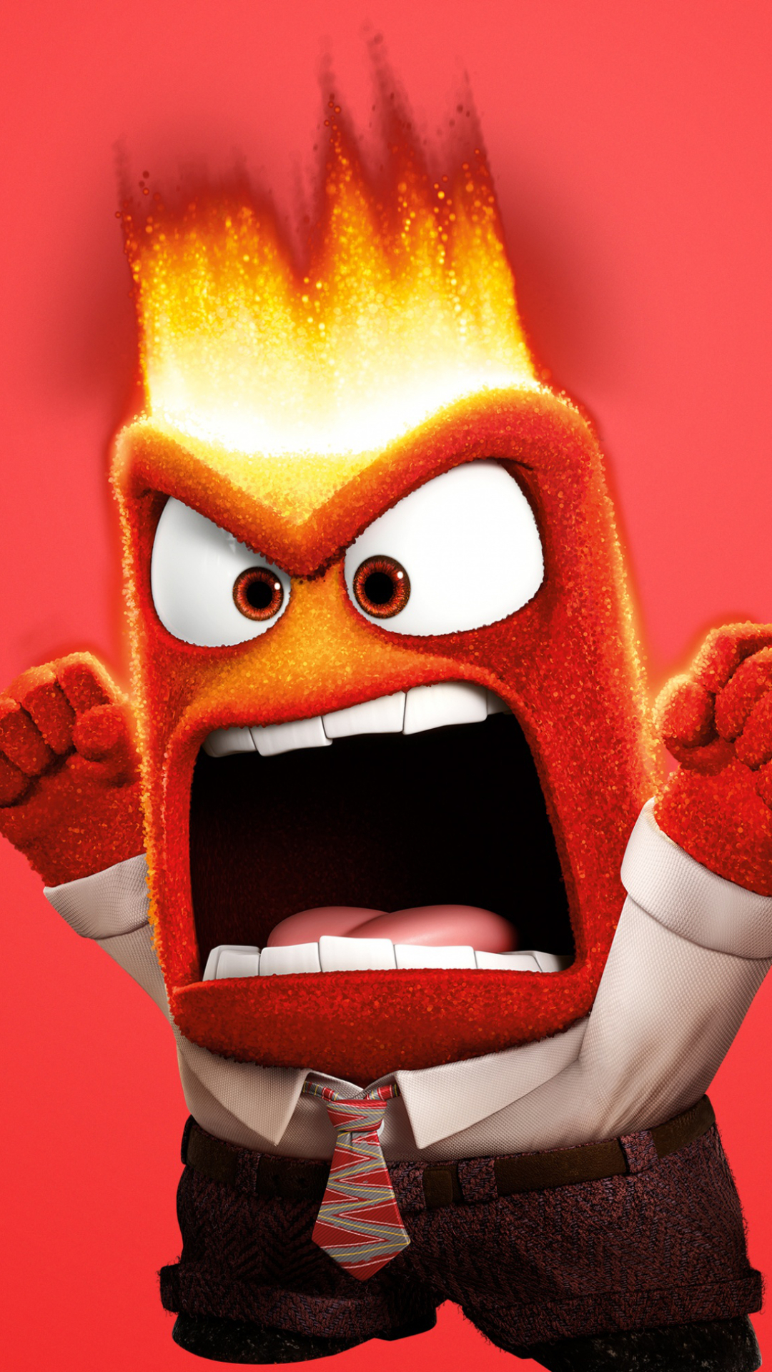 movie, inside out, anger (inside out) phone wallpaper