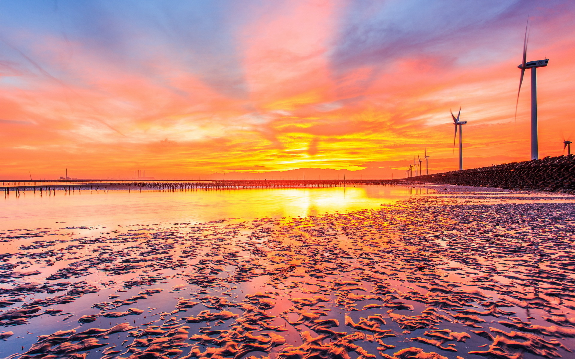 Laden Sie das Strand, Sonnenuntergang, Erde/natur-Bild kostenlos auf Ihren PC-Desktop herunter