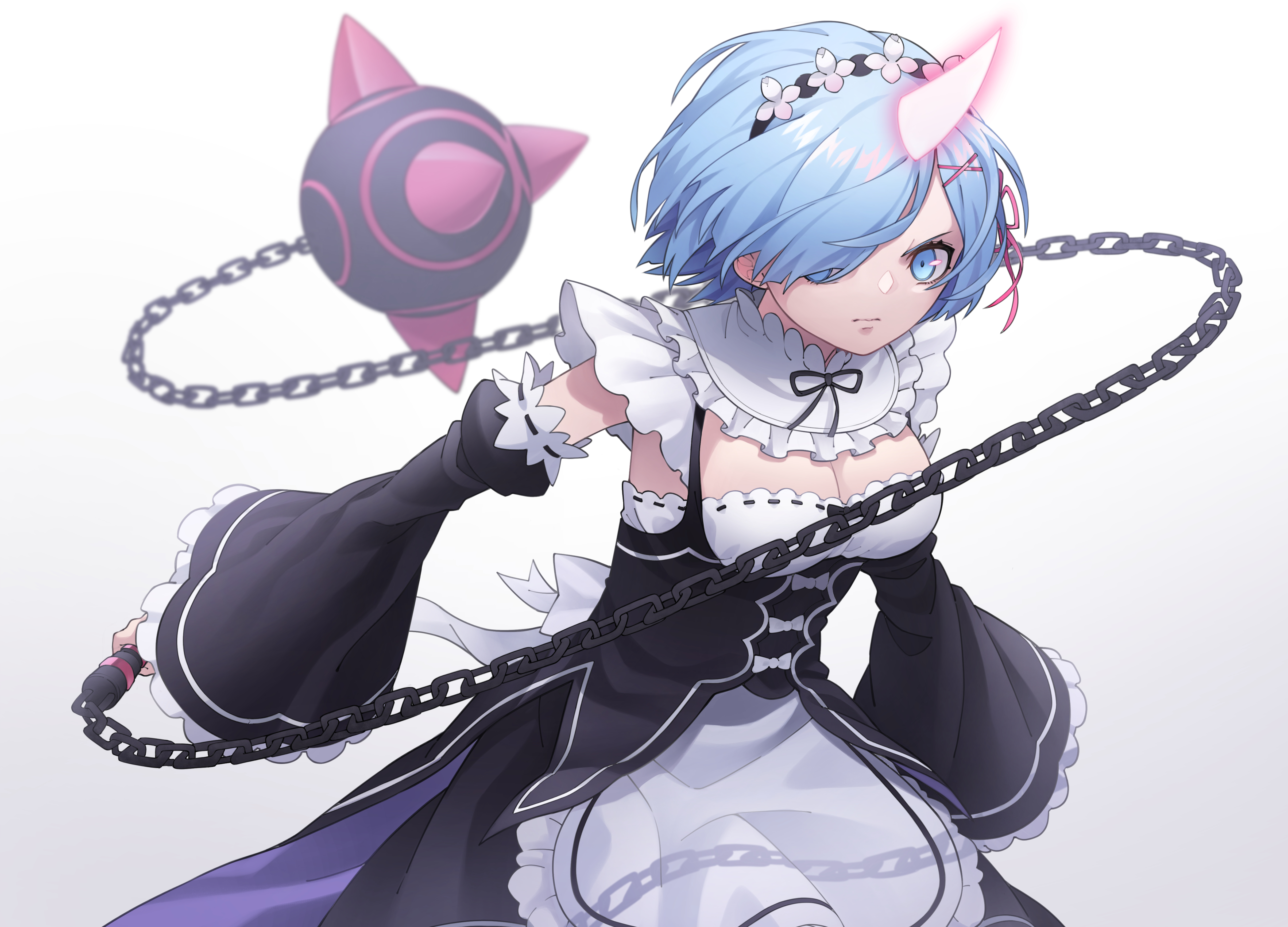 992385 Заставки і шпалери Rem (Re:zero) на телефон. Завантажити  картинки безкоштовно