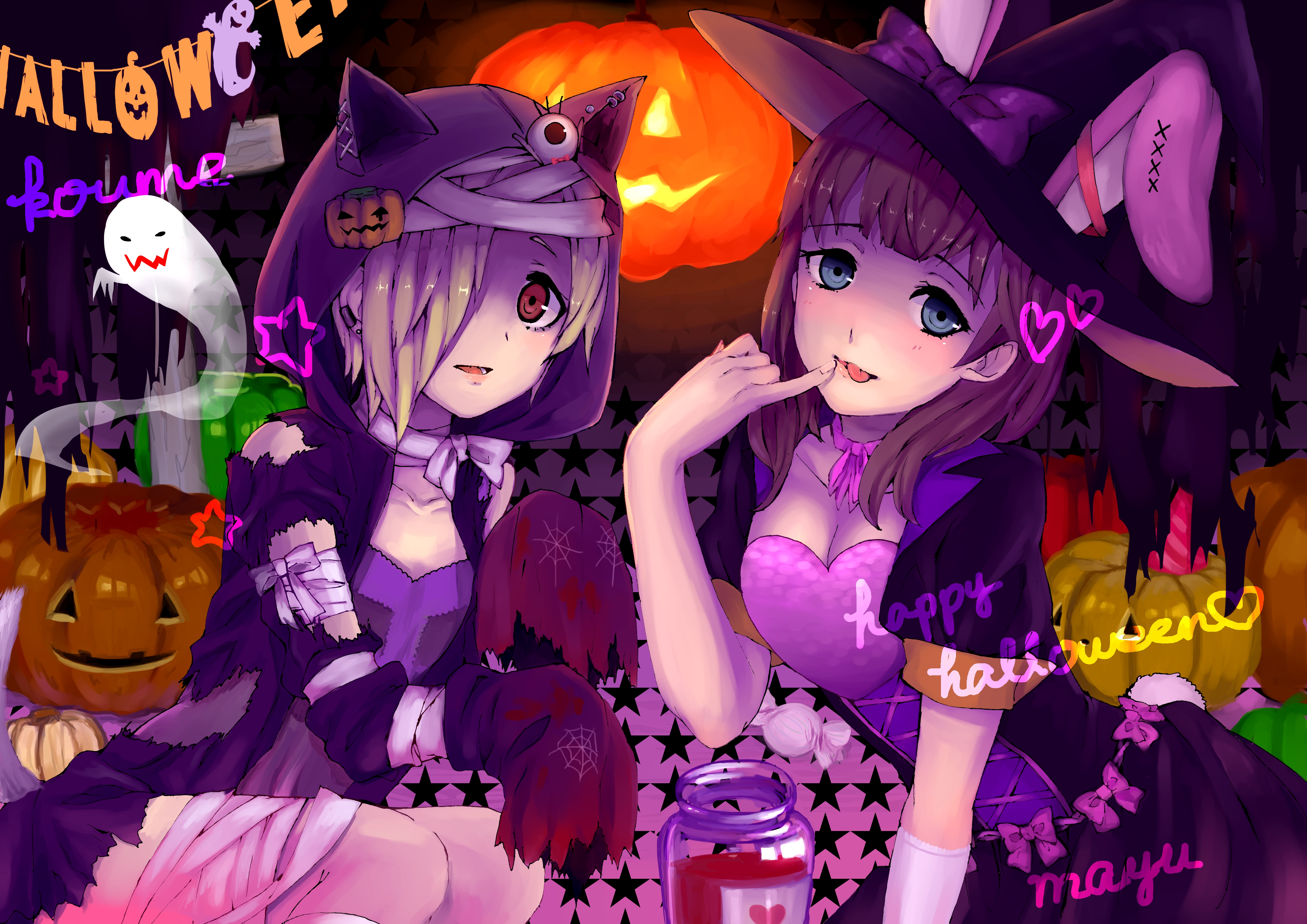 anime, the idolm@ster cinderella girls, halloween, the idolm@ster