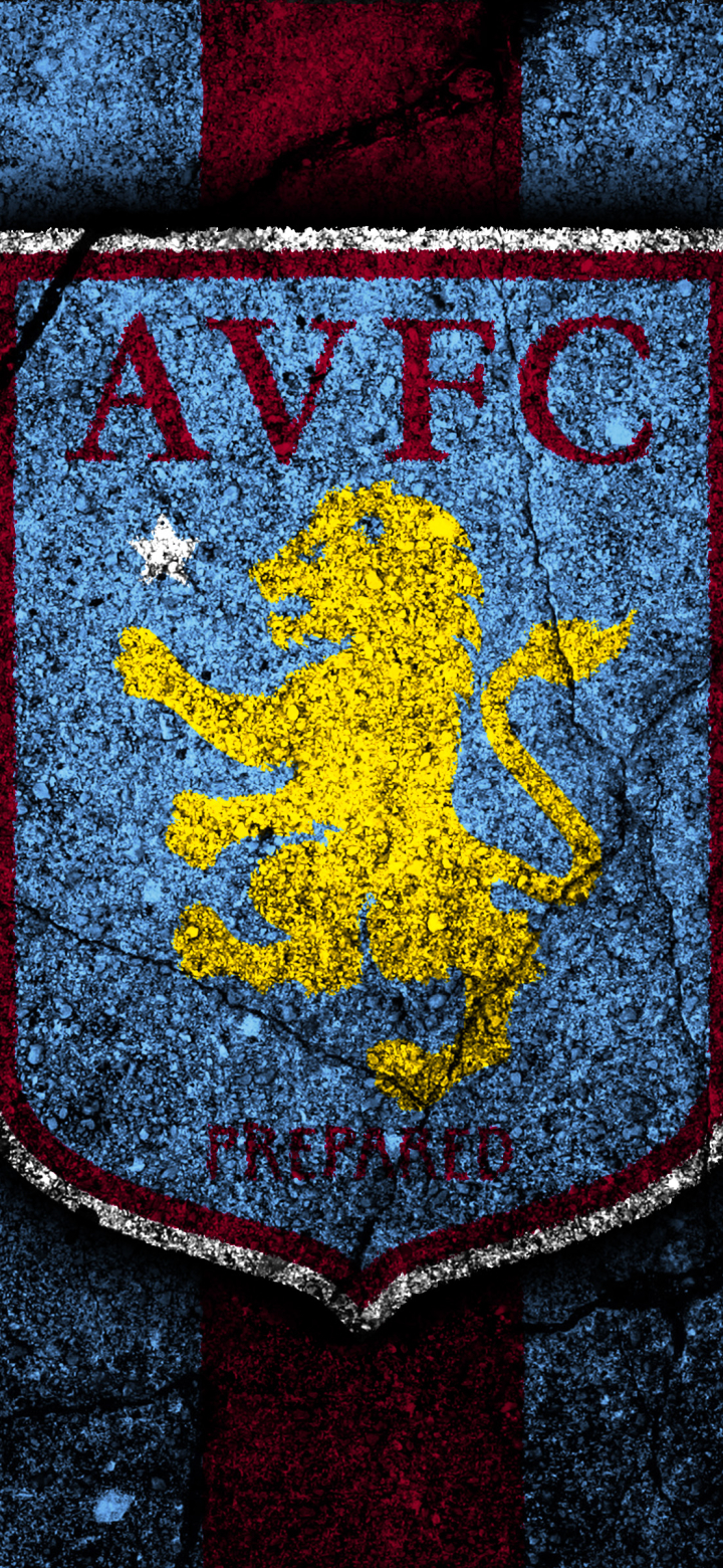 Handy-Wallpaper Sport, Fußball, Logo, Emblem, Aston Villa Fc kostenlos herunterladen.