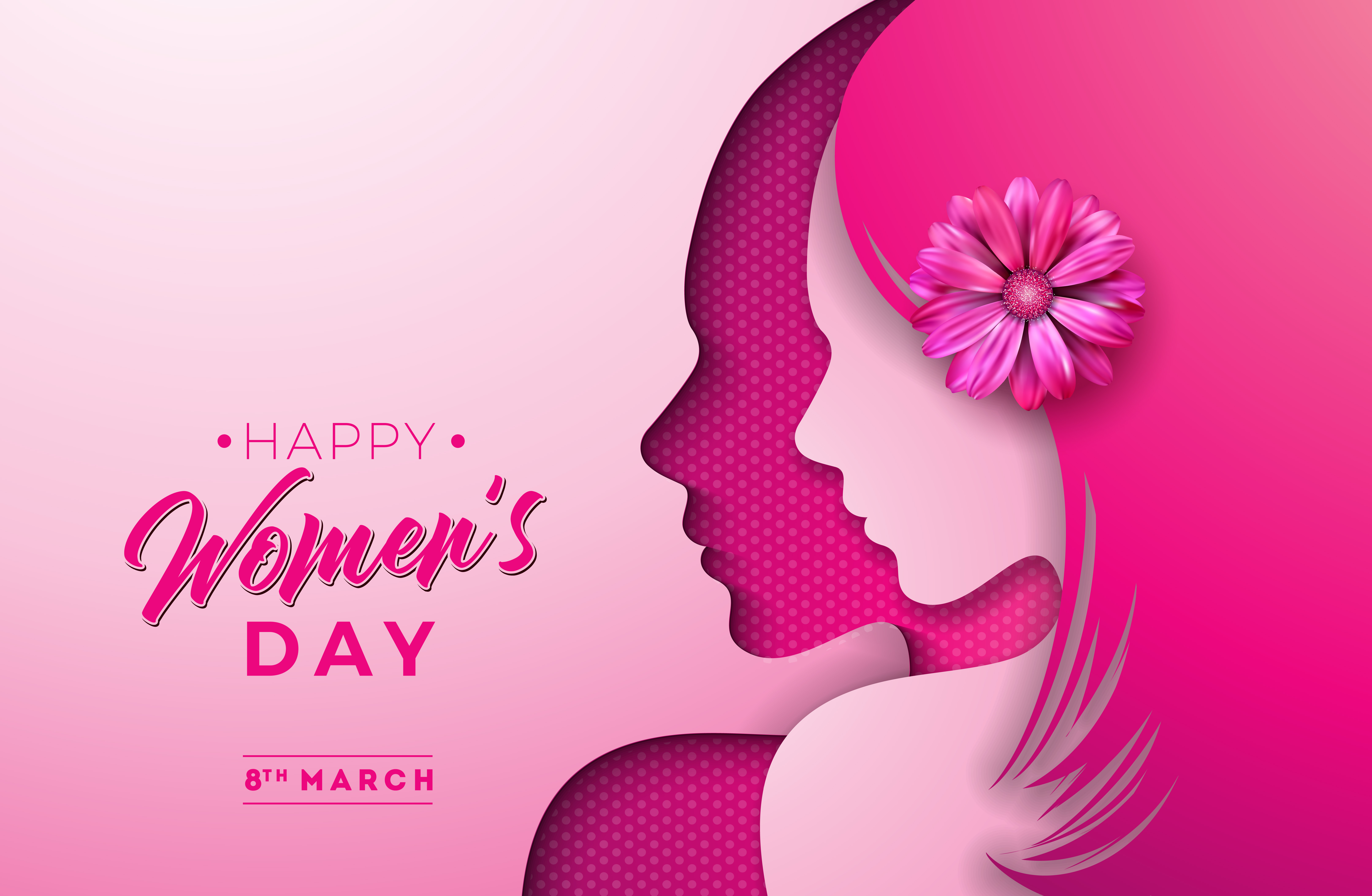 Download mobile wallpaper Holiday, Women's Day, Happy Women's Day for free.