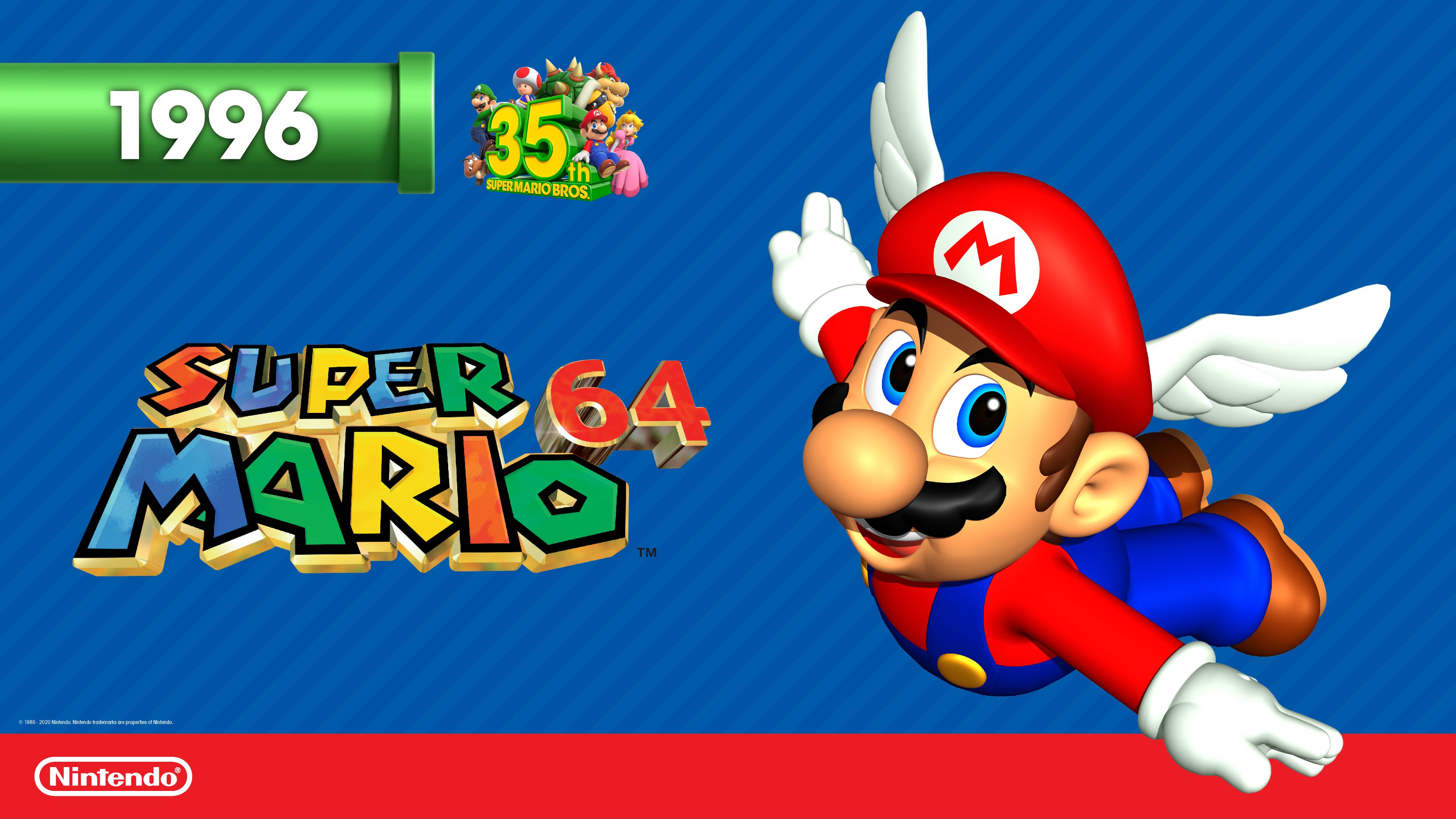 497124 скачать обои видеоигры, супер марио 64, марио - заставки и картинки бесплатно