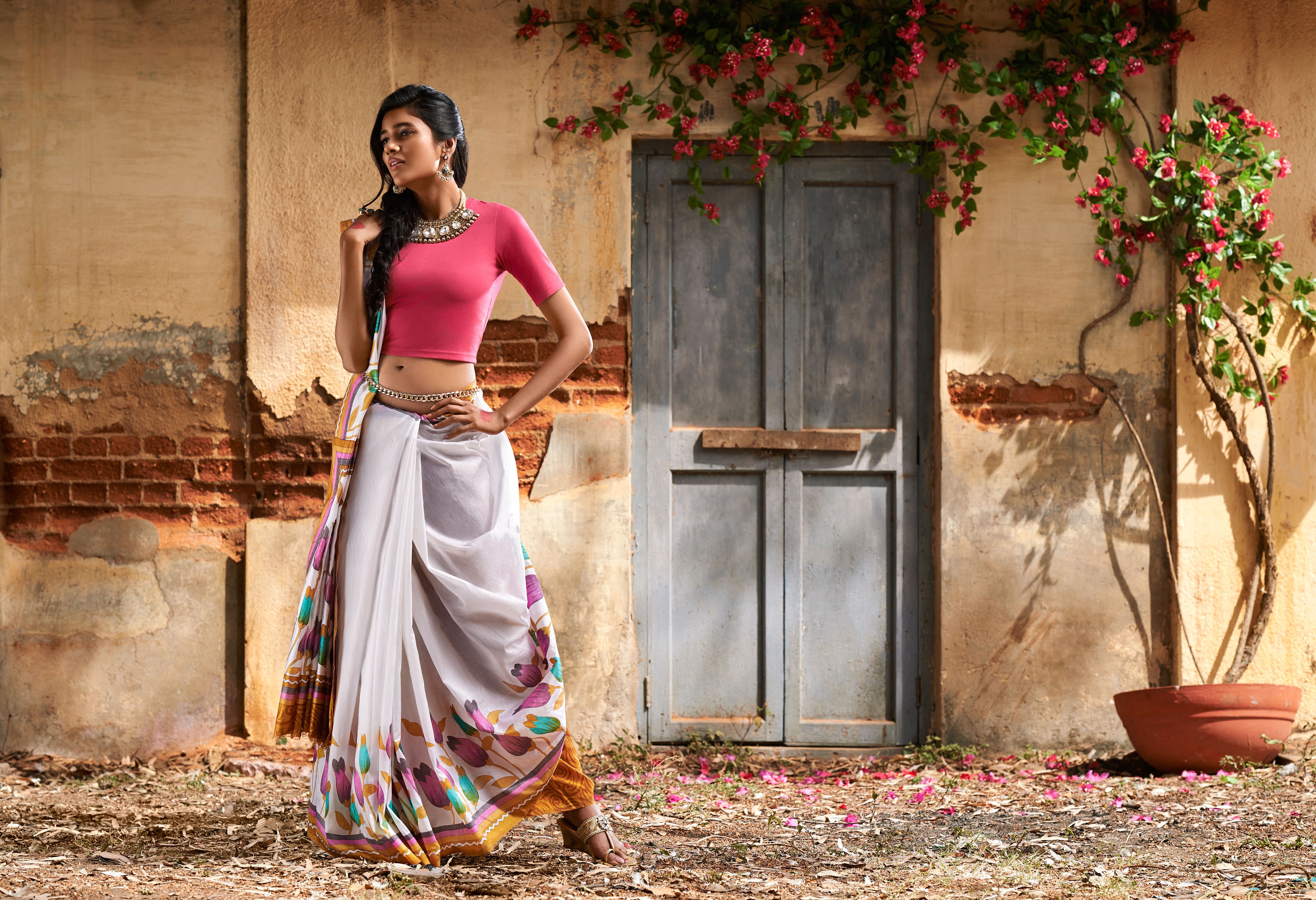 856251 descargar fondo de pantalla modelo, mujeres, indio, pelo largo, sari: protectores de pantalla e imágenes gratis