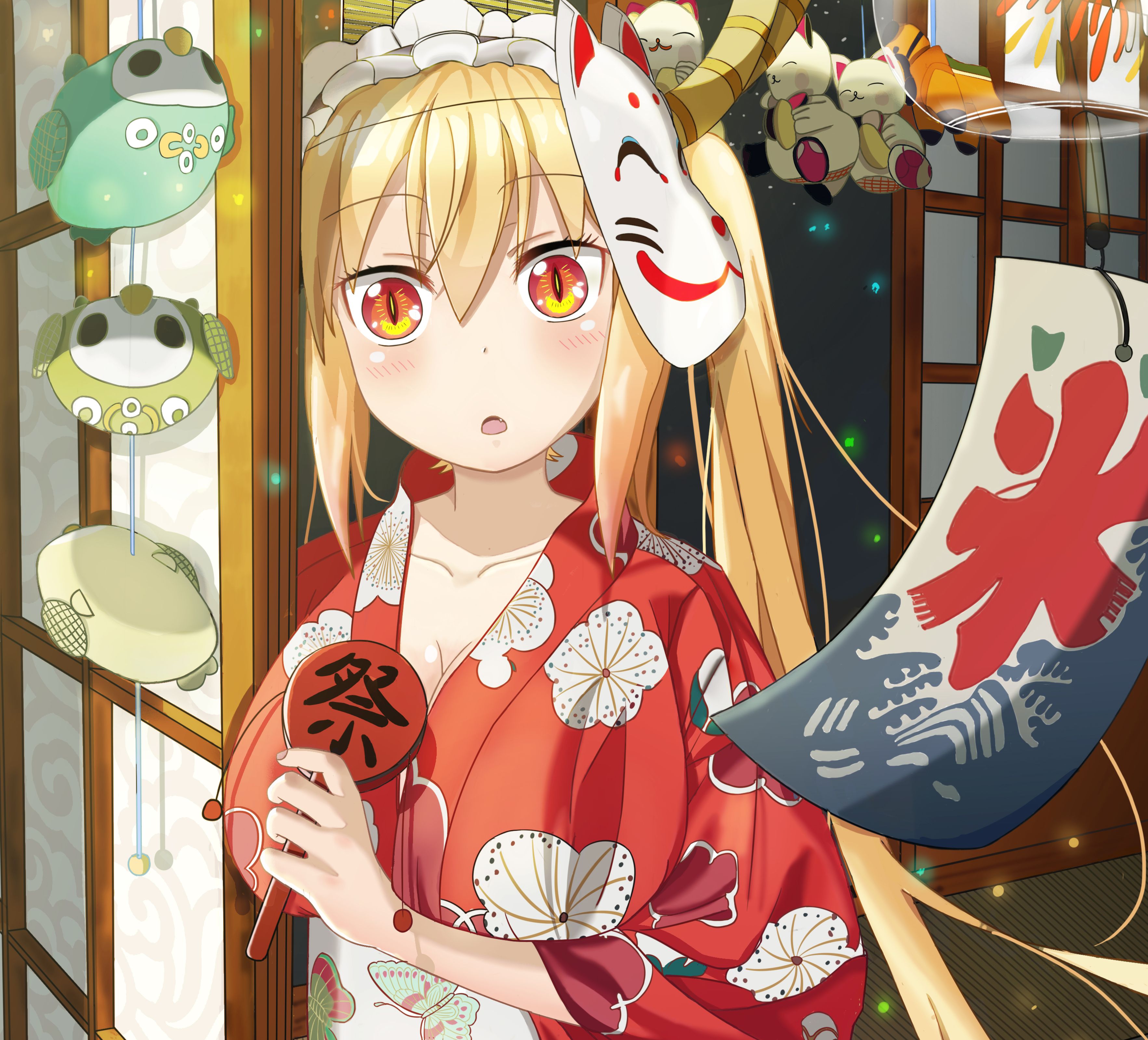 982110 baixar papel de parede anime, a empregada dragão da senhorita kobayashi, kobayashi san chi no maid dragon, tohru (dragon maid da senhorita kobayashi) - protetores de tela e imagens gratuitamente