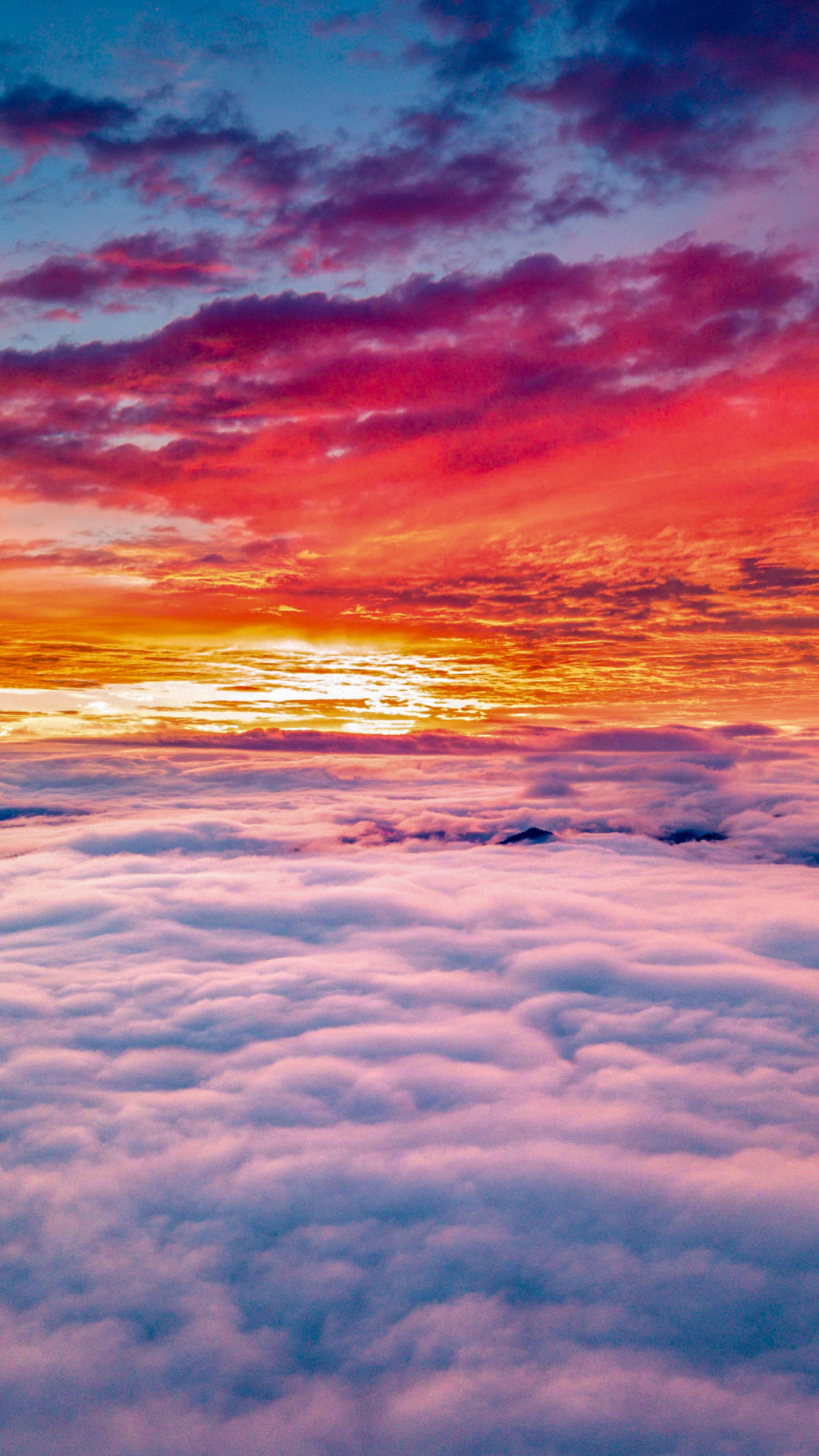 Download mobile wallpaper Sunrise, Earth, Cloud for free.