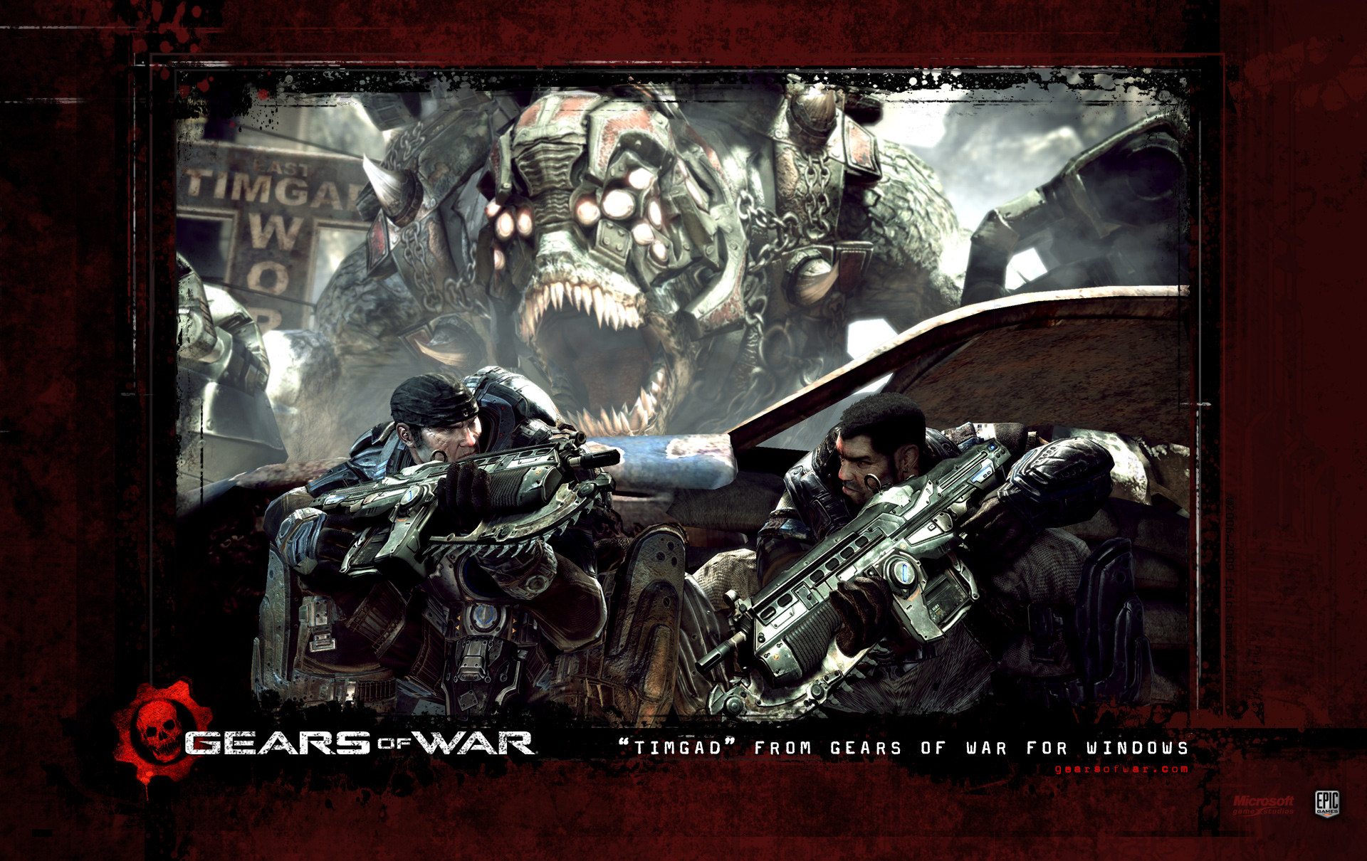 Baixar papel de parede para celular de Gears Of War, Videogame gratuito.