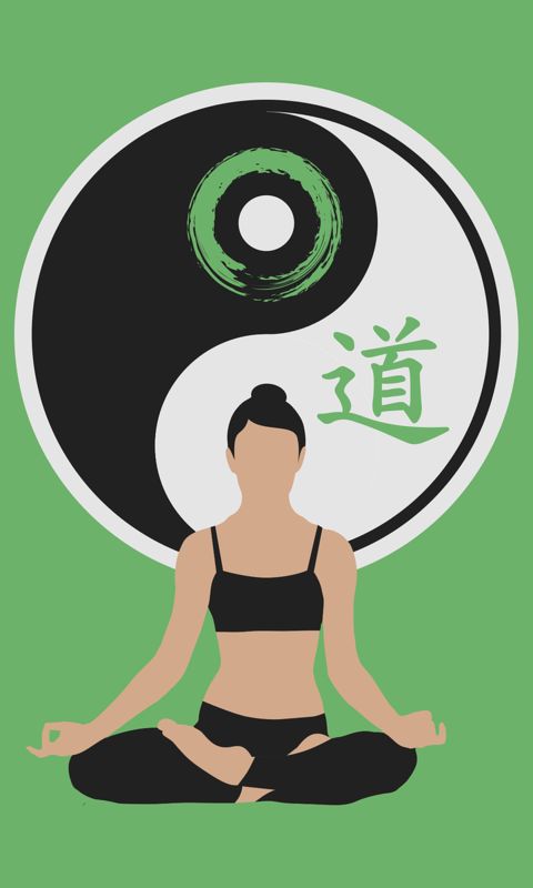 Download mobile wallpaper Meditation, Women, Yoga, Yin & Yang for free.