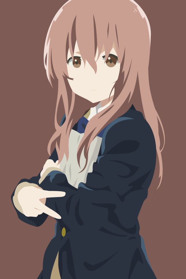 Handy-Wallpaper Animes, Shouko Nishimiya, Koe No Katachi kostenlos herunterladen.