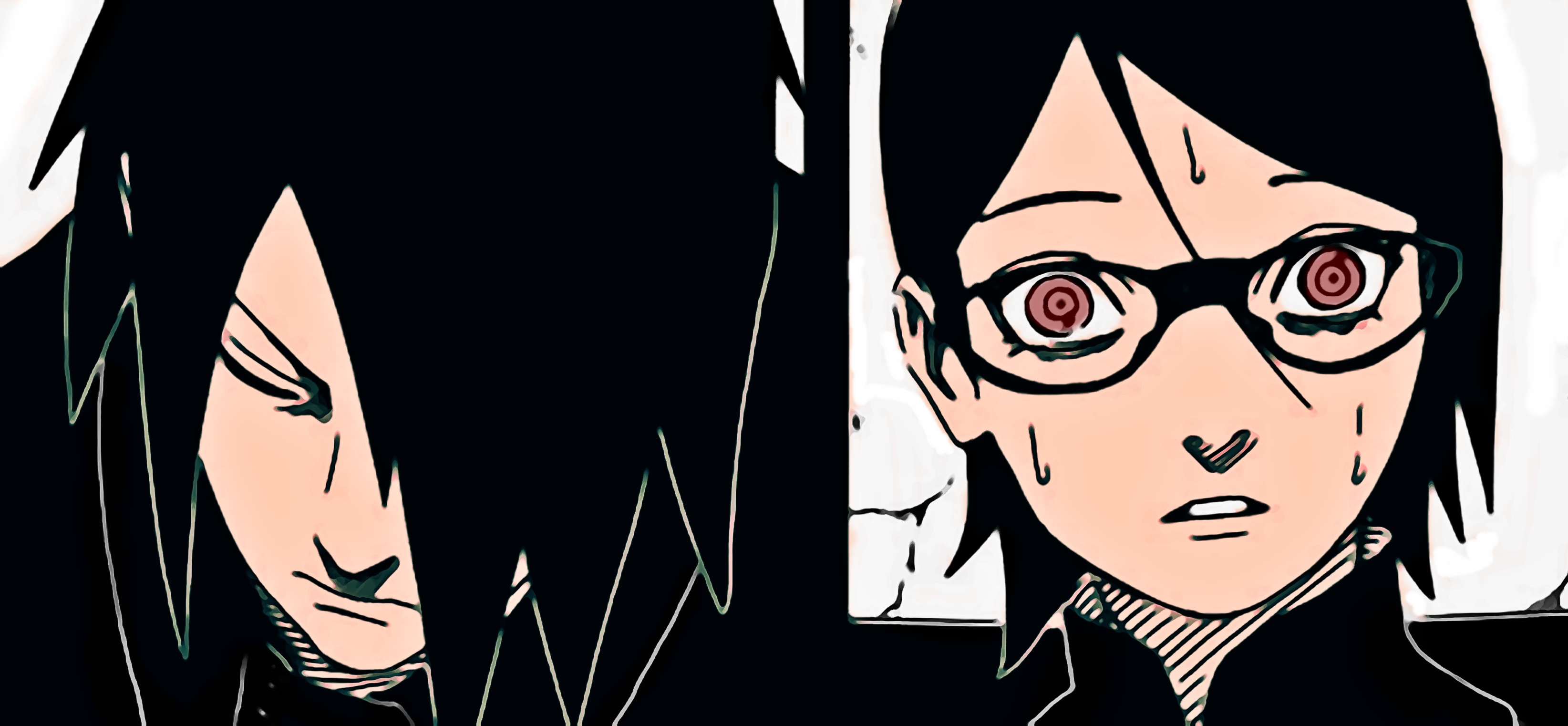 Free download wallpaper Anime, Naruto, Sasuke Uchiha, Sarada Uchiha, Boruto on your PC desktop